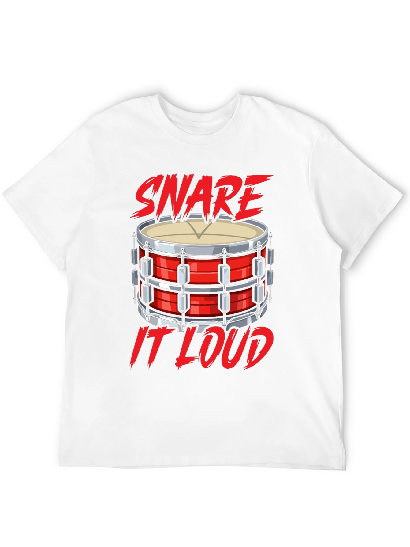 Snare It Loud Black T-Shirt
