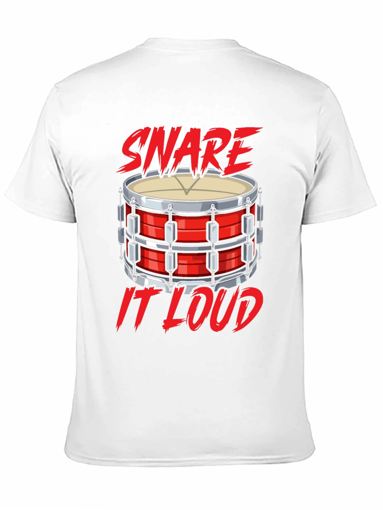 Snare It Loud Black T-Shirt