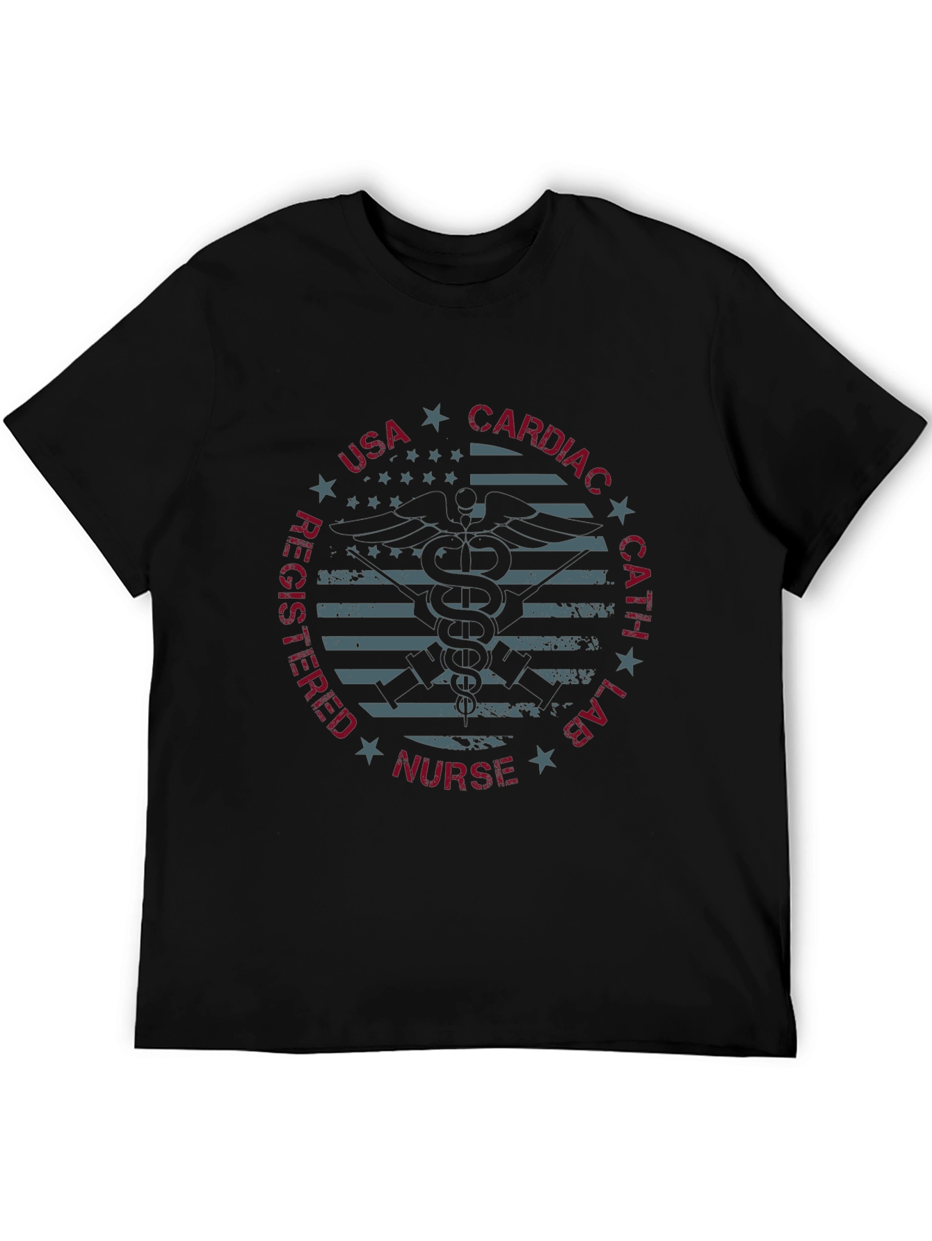 USA Cardiac Nurse T-Shirt