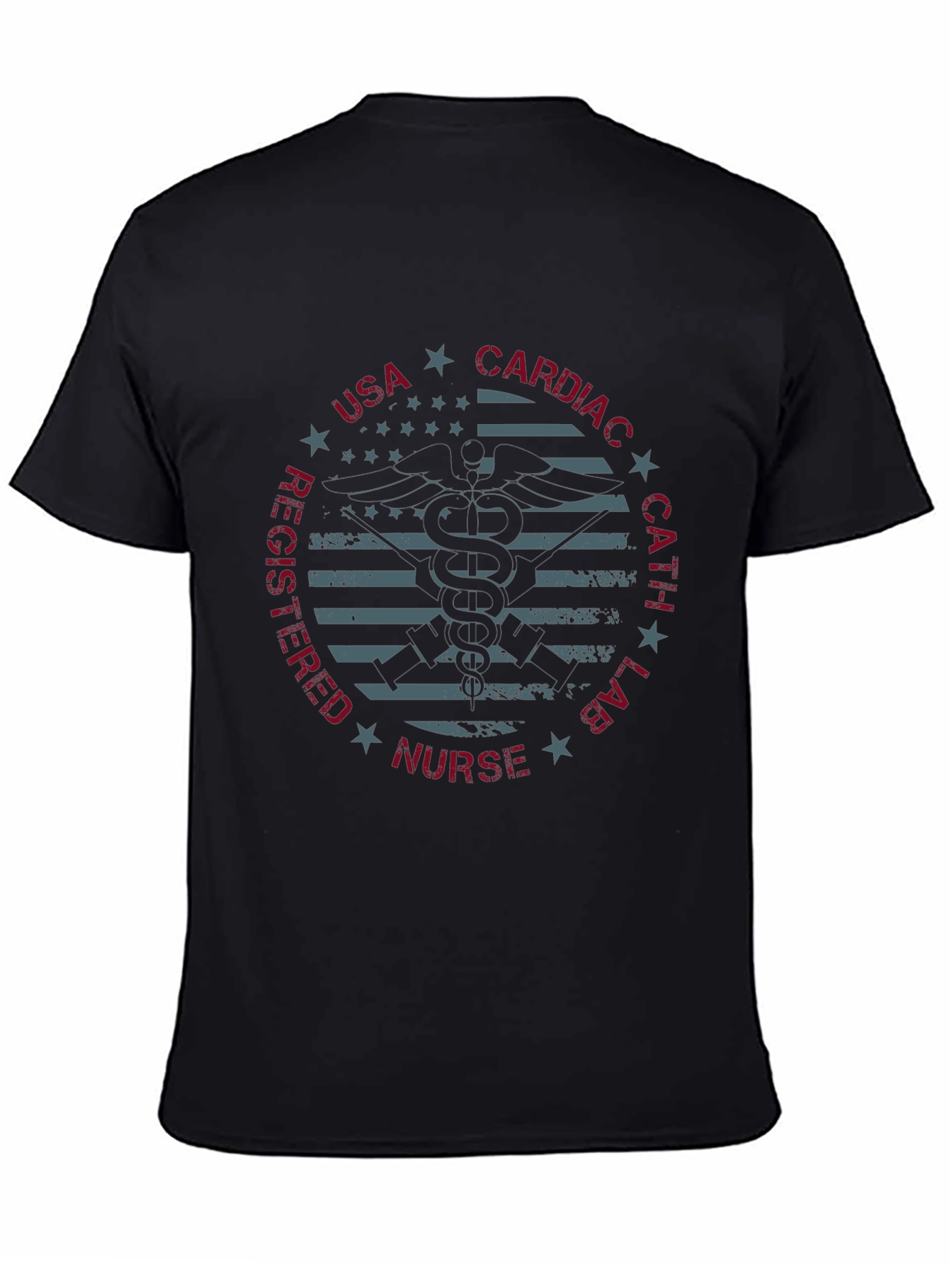 USA Cardiac Nurse T-Shirt