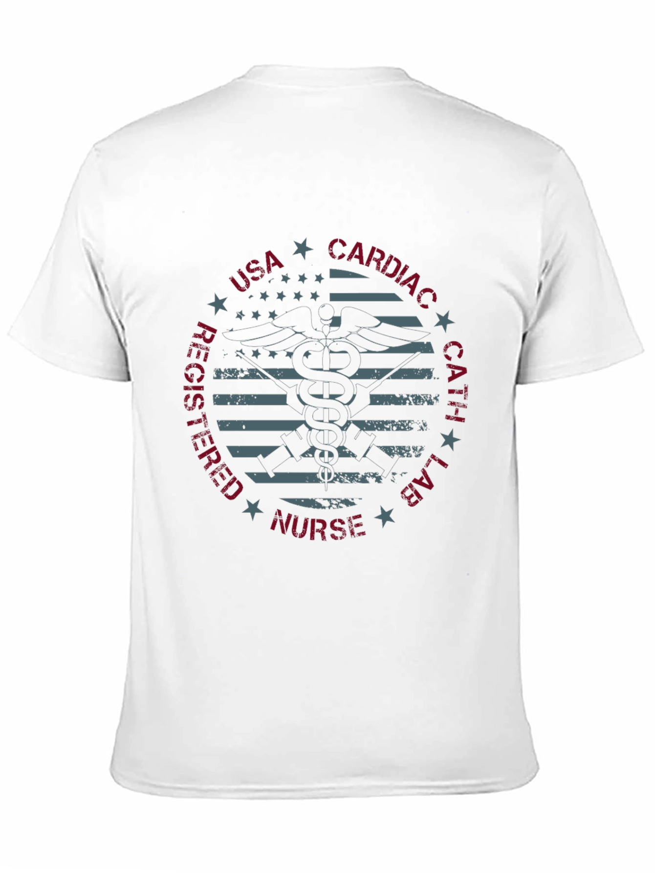 USA Cardiac Nurse T-Shirt