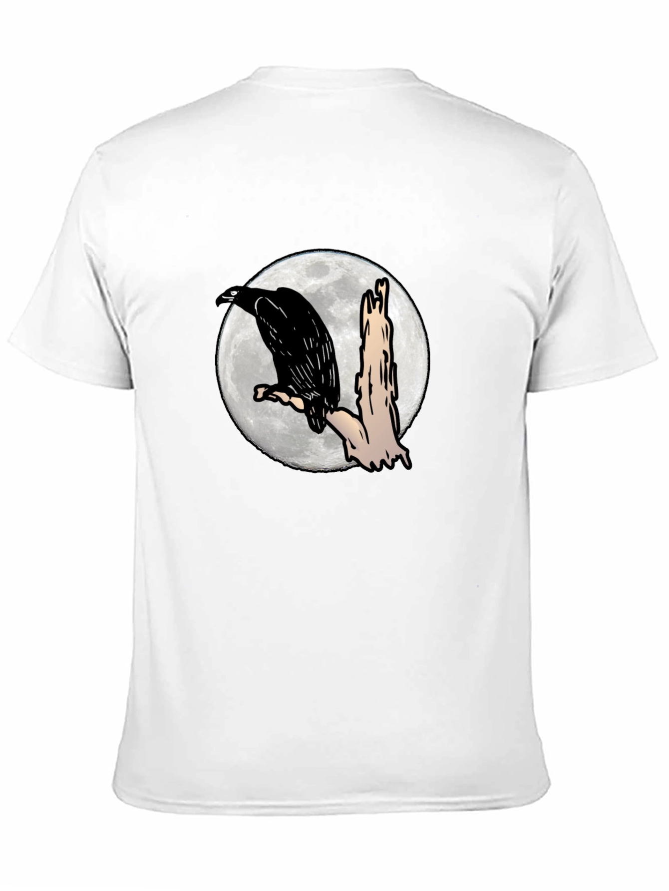 Raven Moon Black T-Shirt