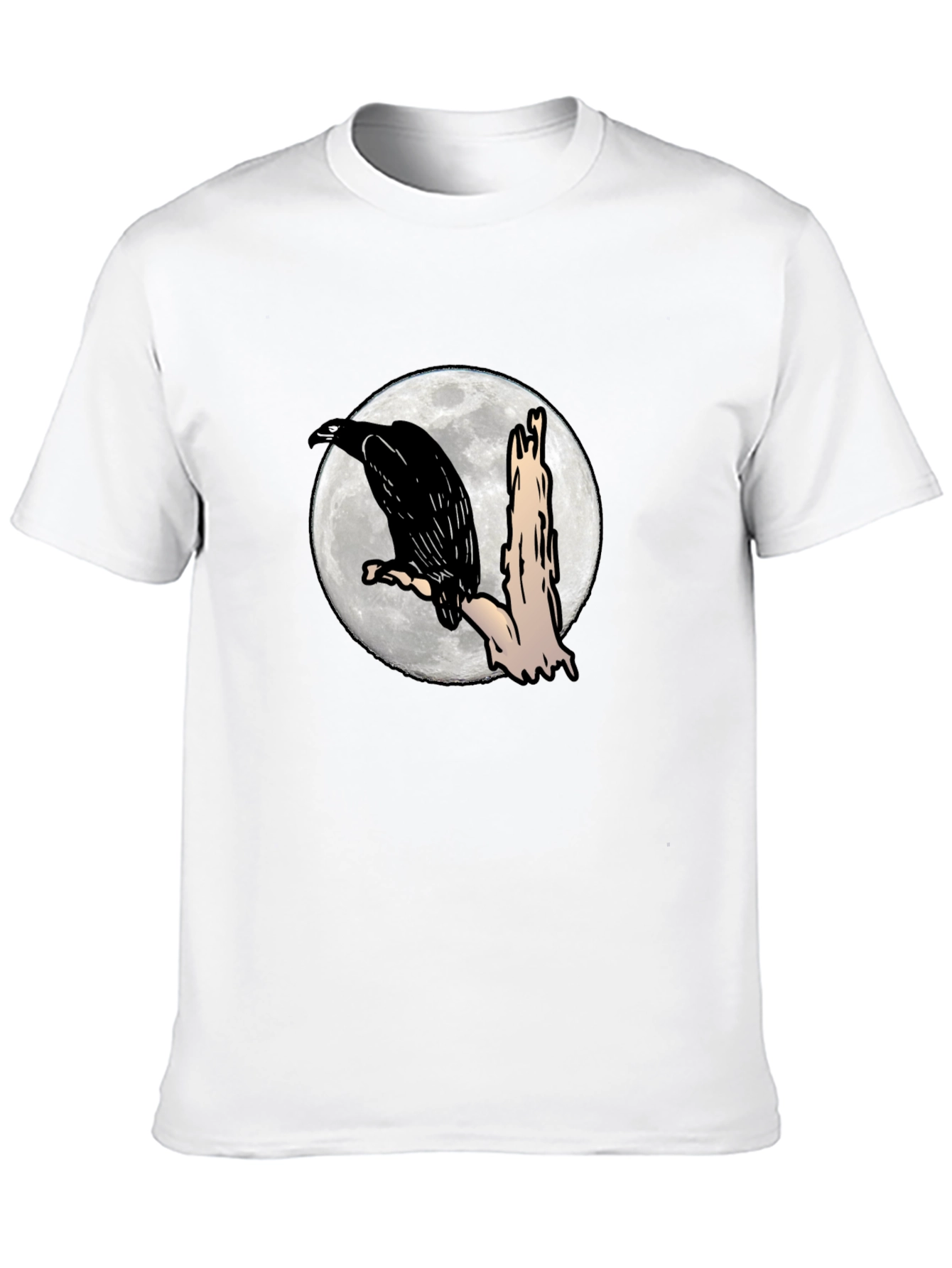Raven Moon Black T-Shirt