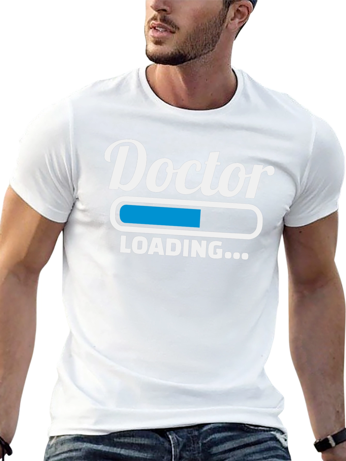 Doctor Loading Funny Graphic T-Shirt