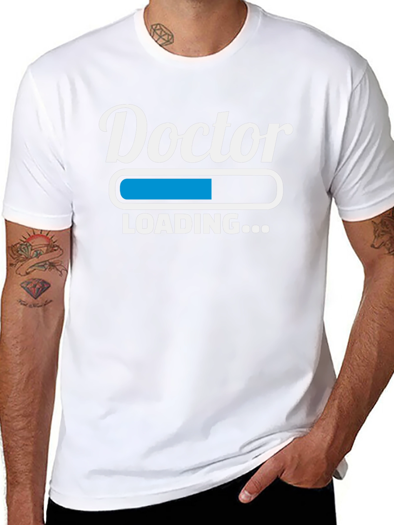Doctor Loading Funny Graphic T-Shirt
