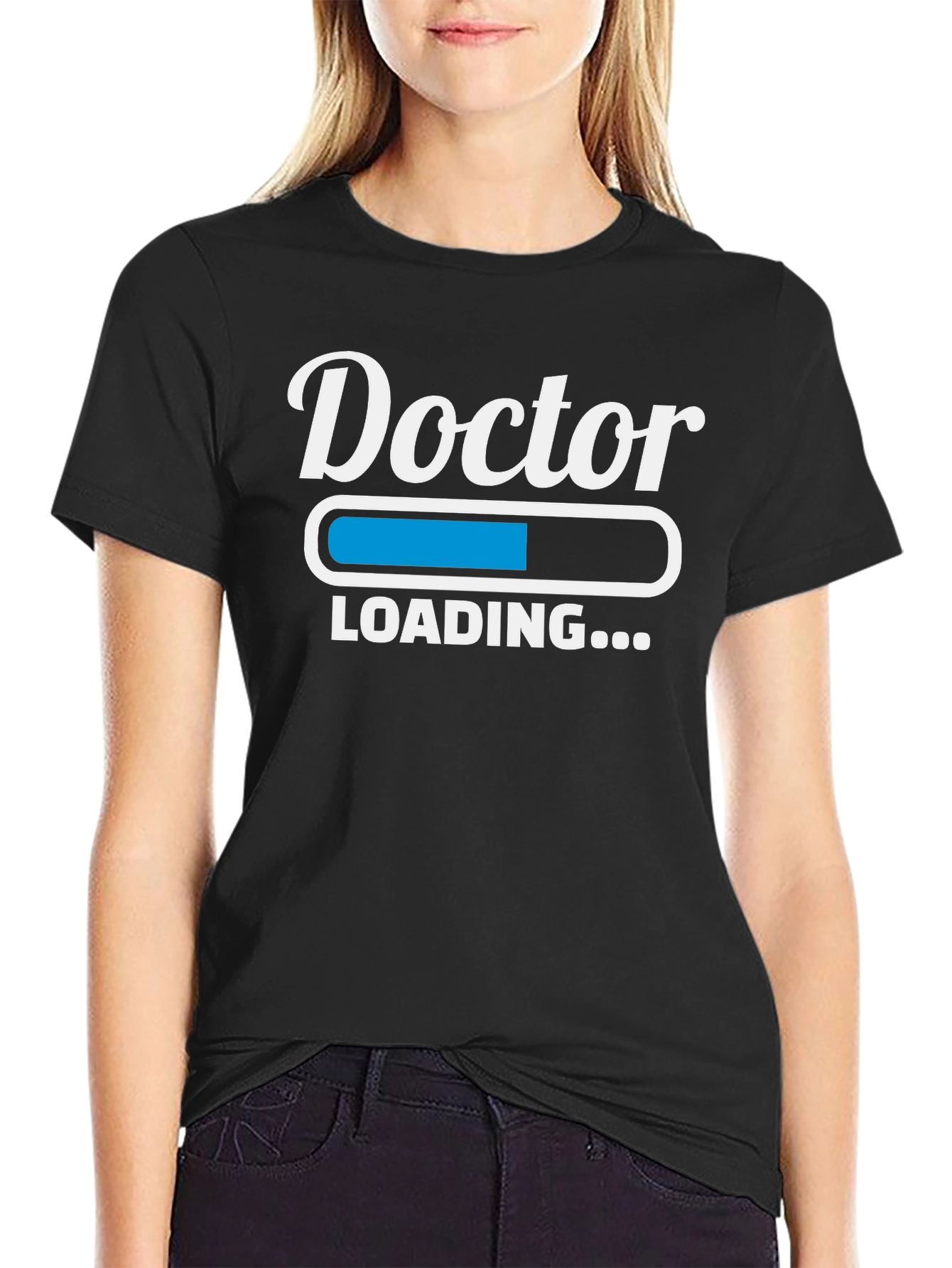 Doctor Loading Funny Graphic T-Shirt