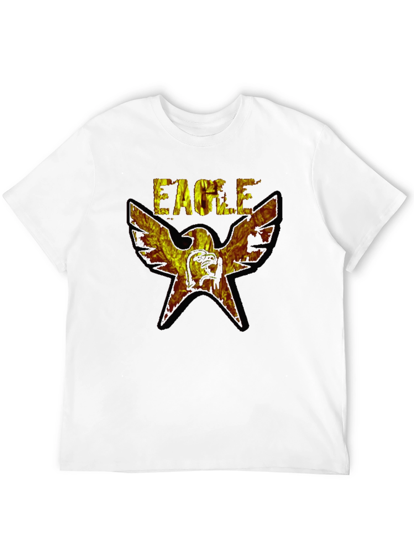 Fiery Eagle Graphic T-Shirt - Bold & Unique Design