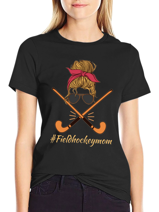 Field Hockey Mom Graphic Tee