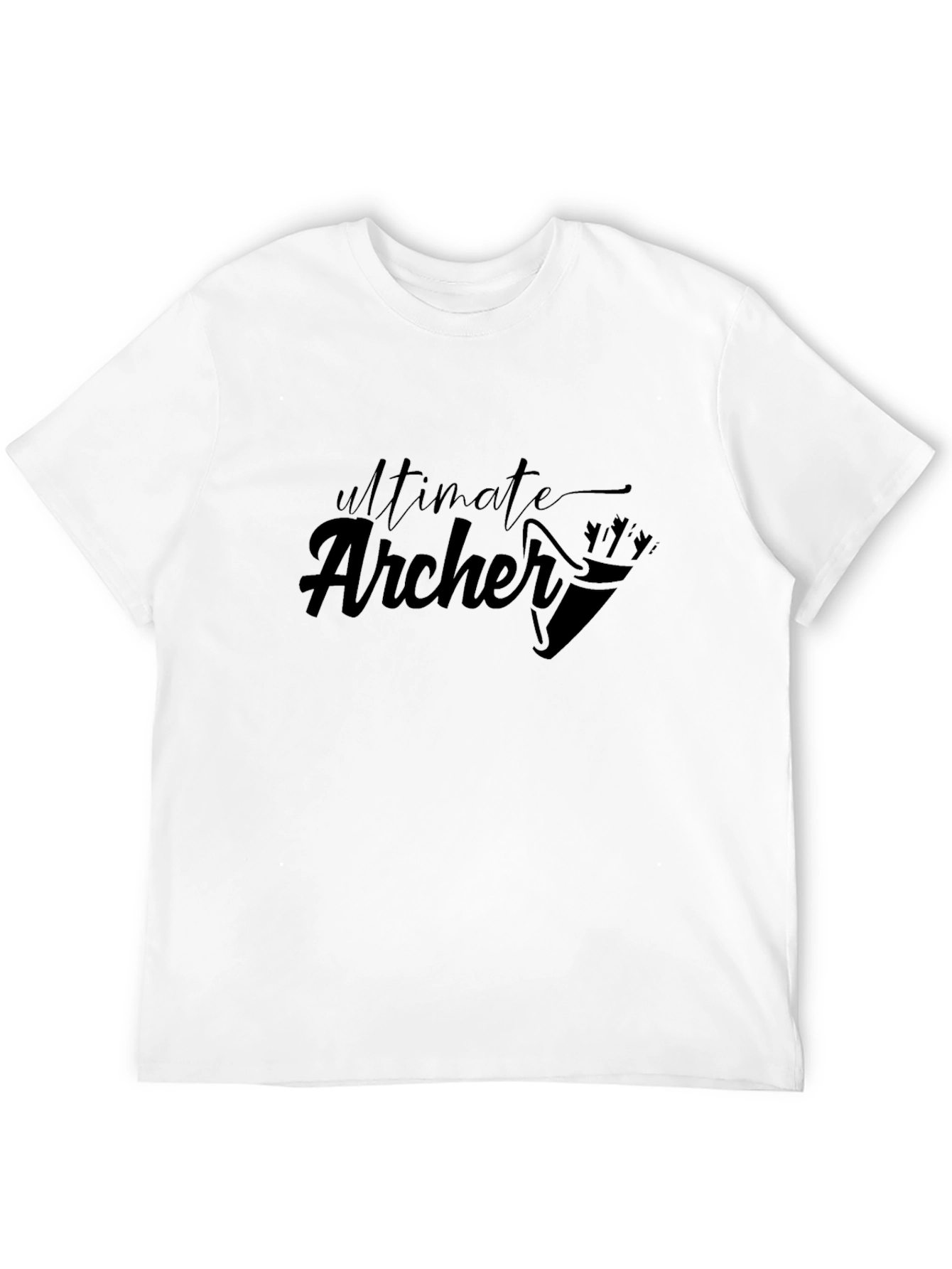 Ultimate Archer T-Shirt - Black Graphic Tee