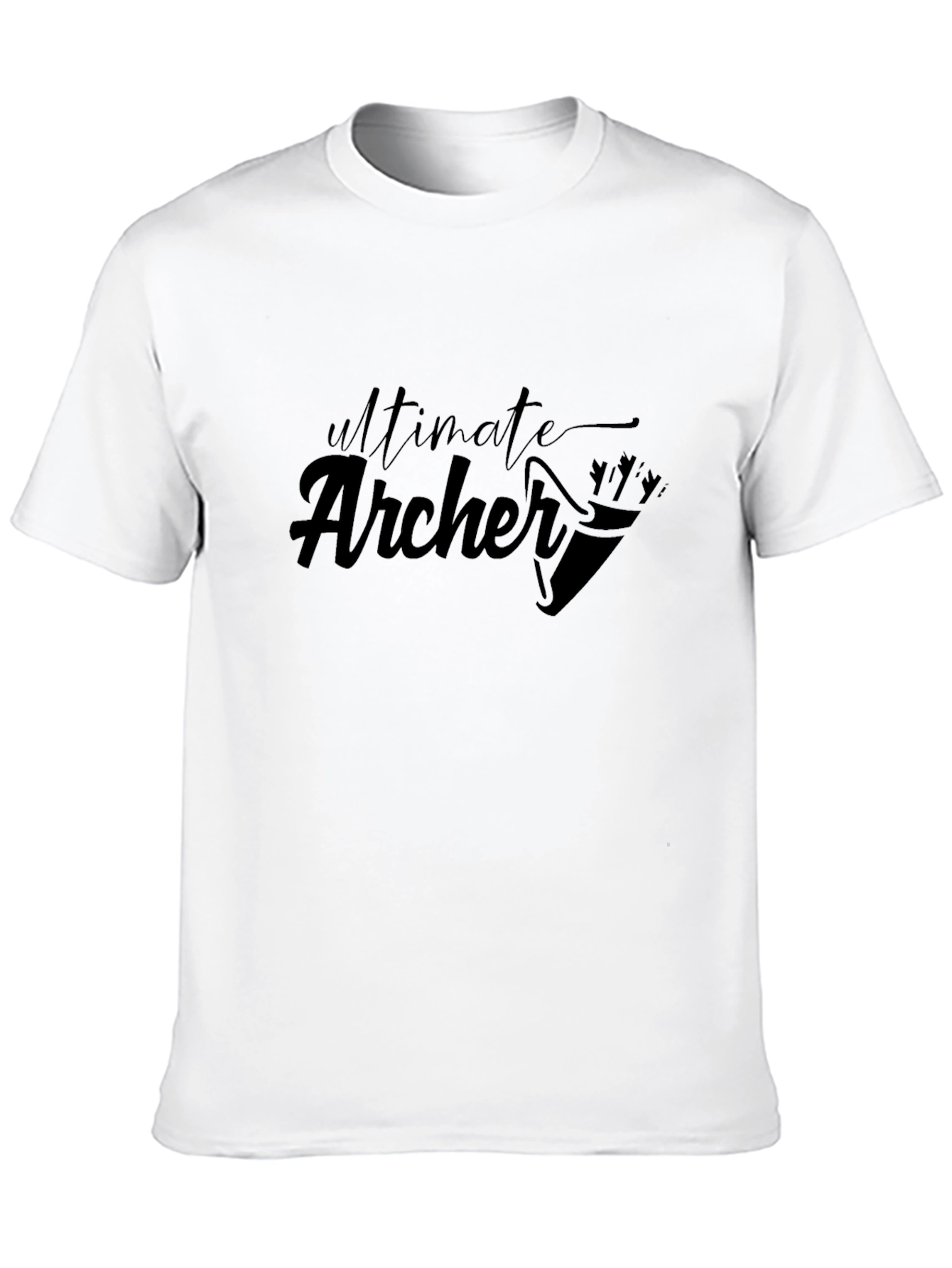 Ultimate Archer T-Shirt - Black Graphic Tee