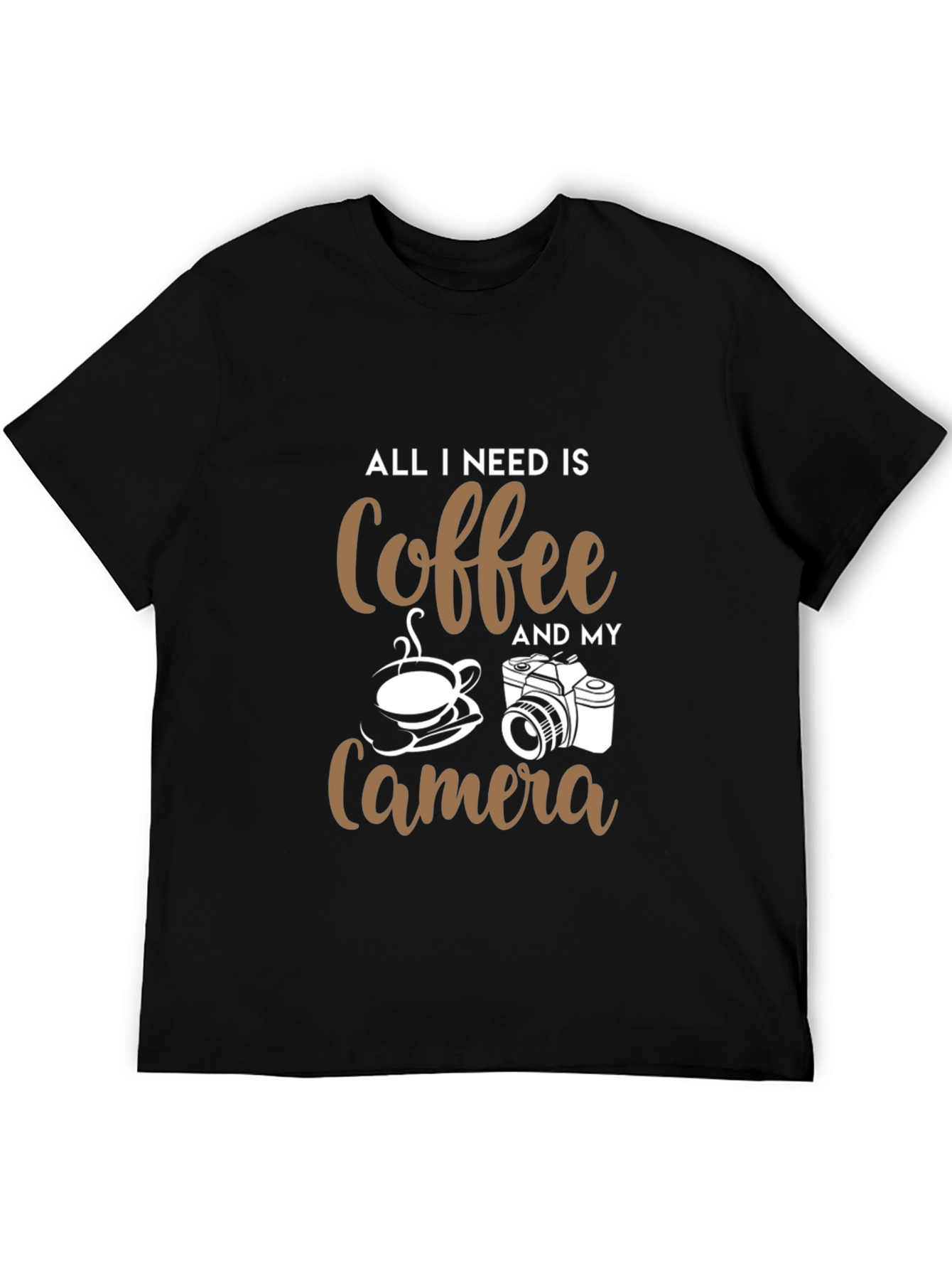 Coffee and Camera Graphic Tee