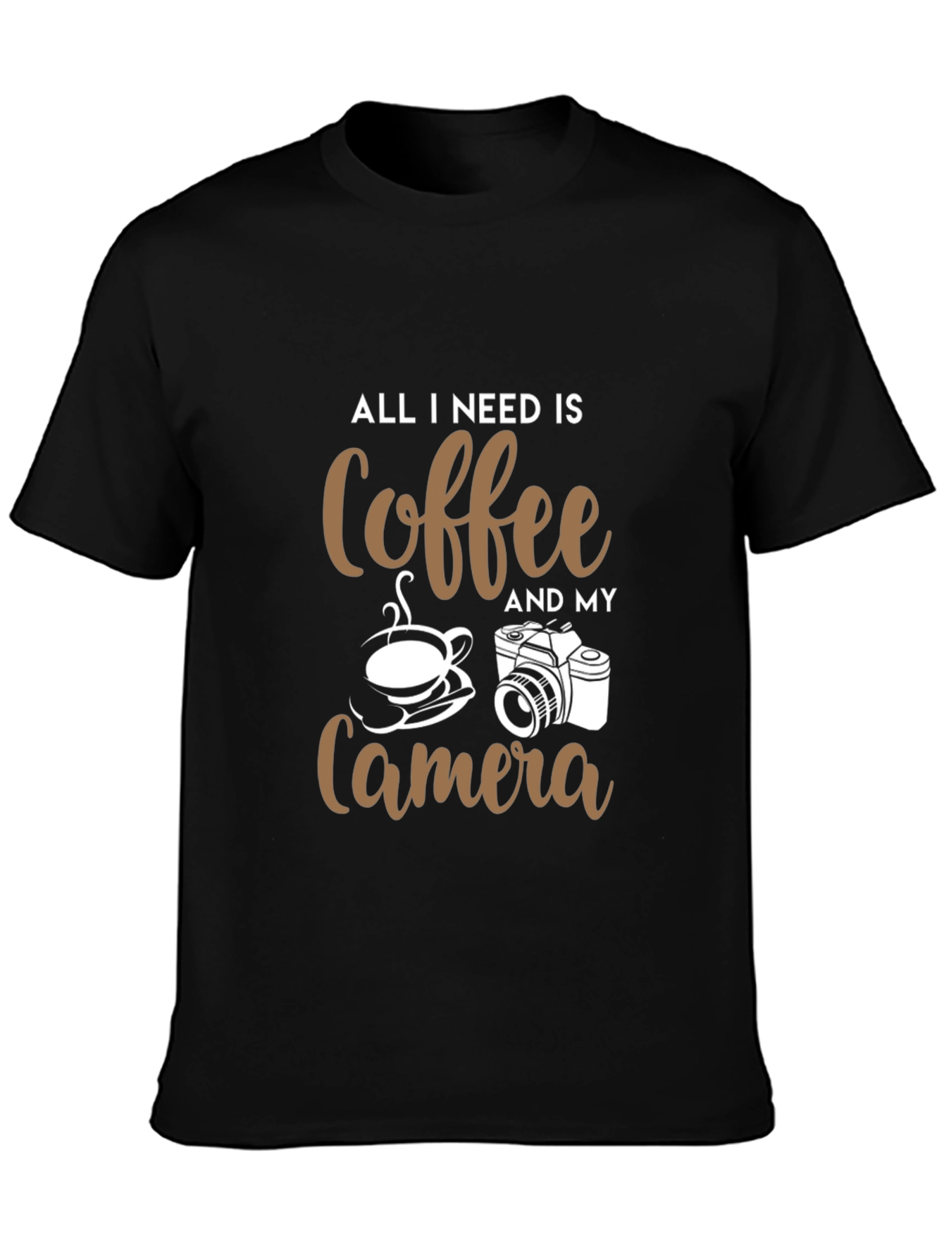 Coffee and Camera Graphic Tee