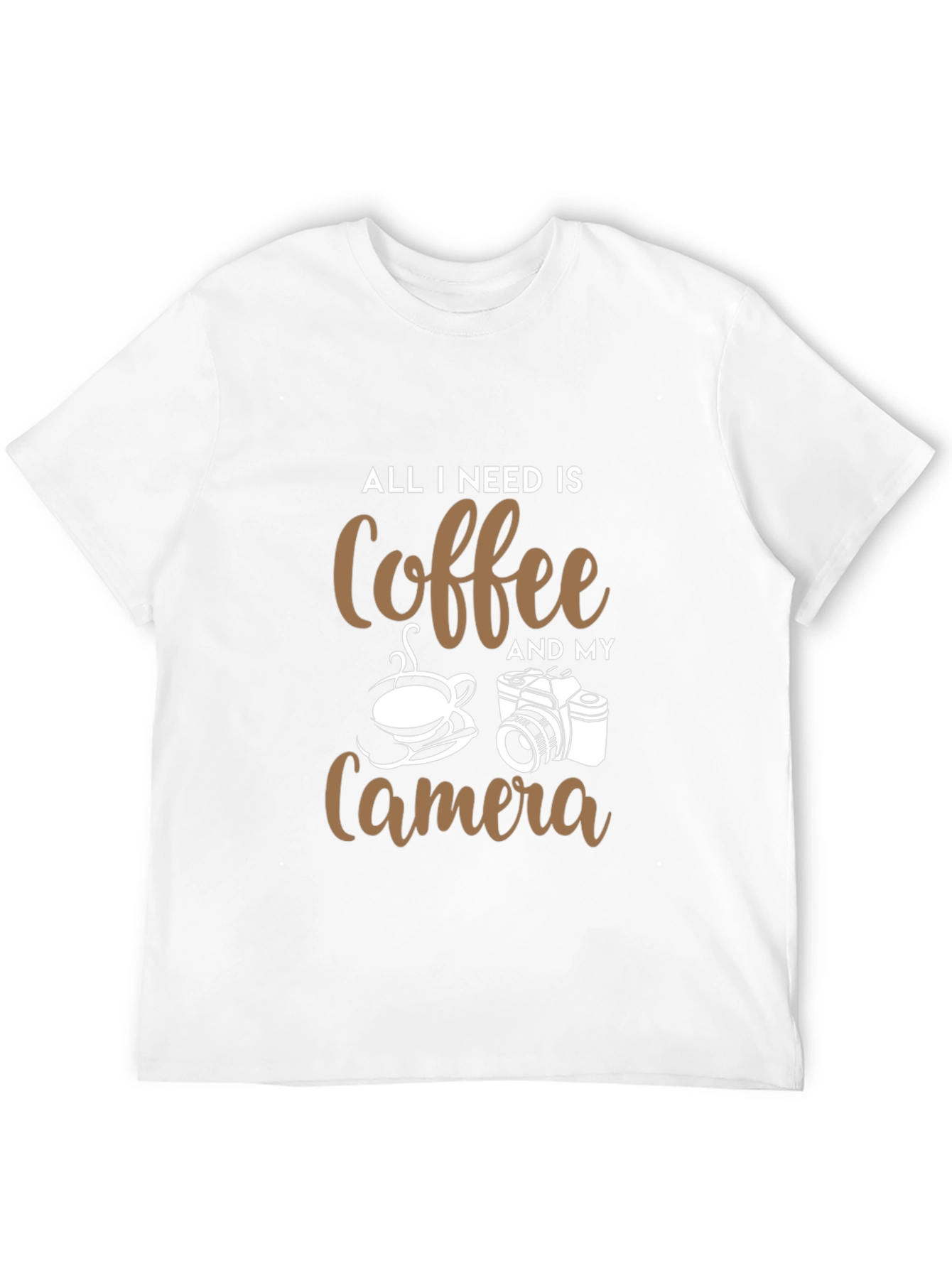 Coffee and Camera Graphic Tee