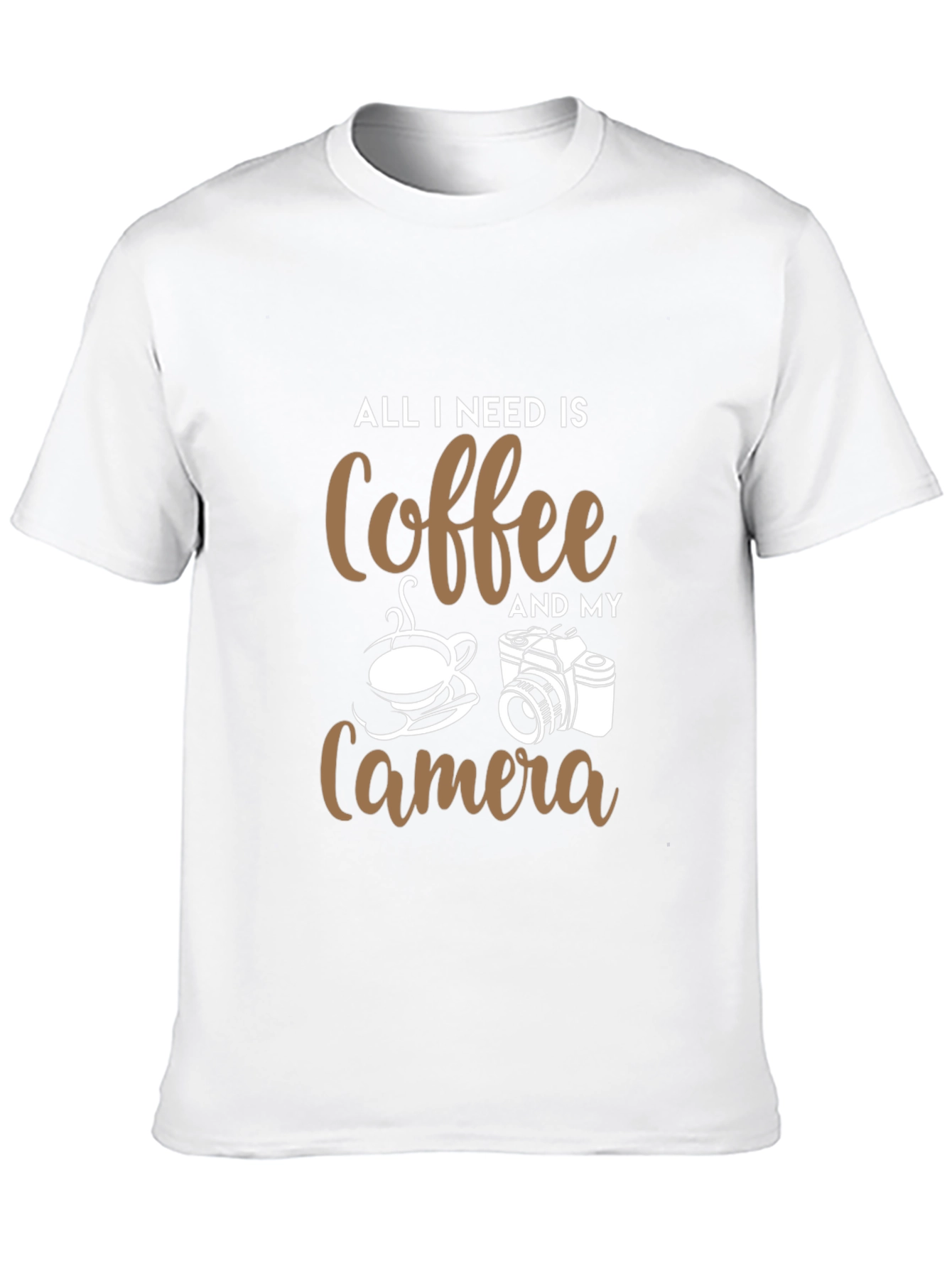 Coffee and Camera Graphic Tee