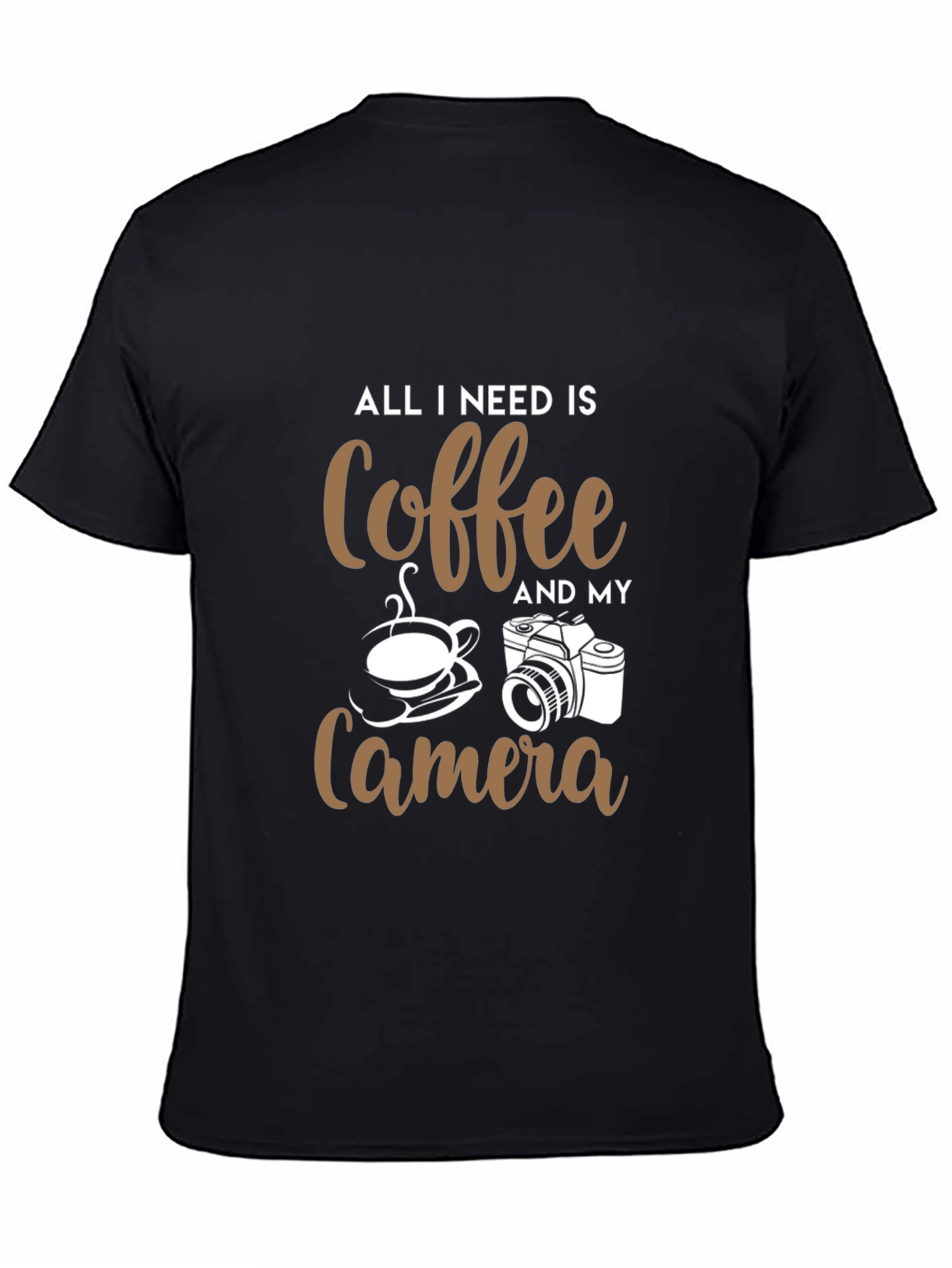 Coffee and Camera Graphic Tee