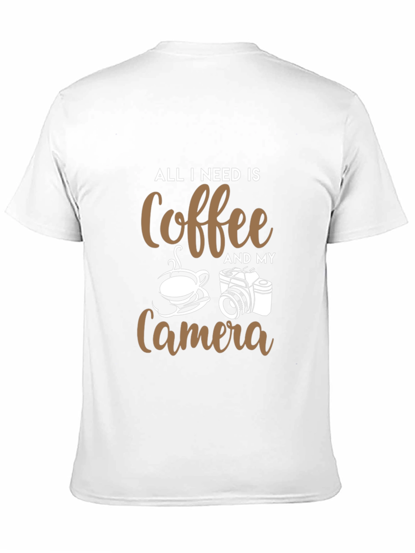 Coffee and Camera Graphic Tee