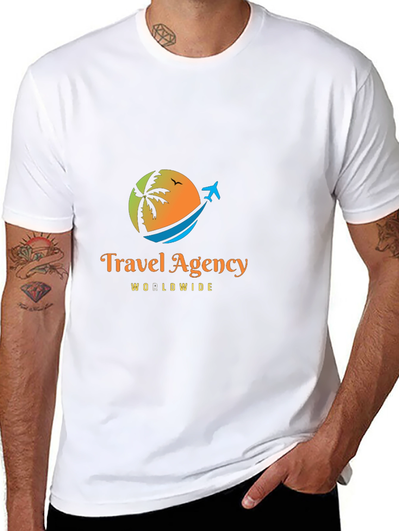 Travel Agency T-Shirt - Worldwide Adventure