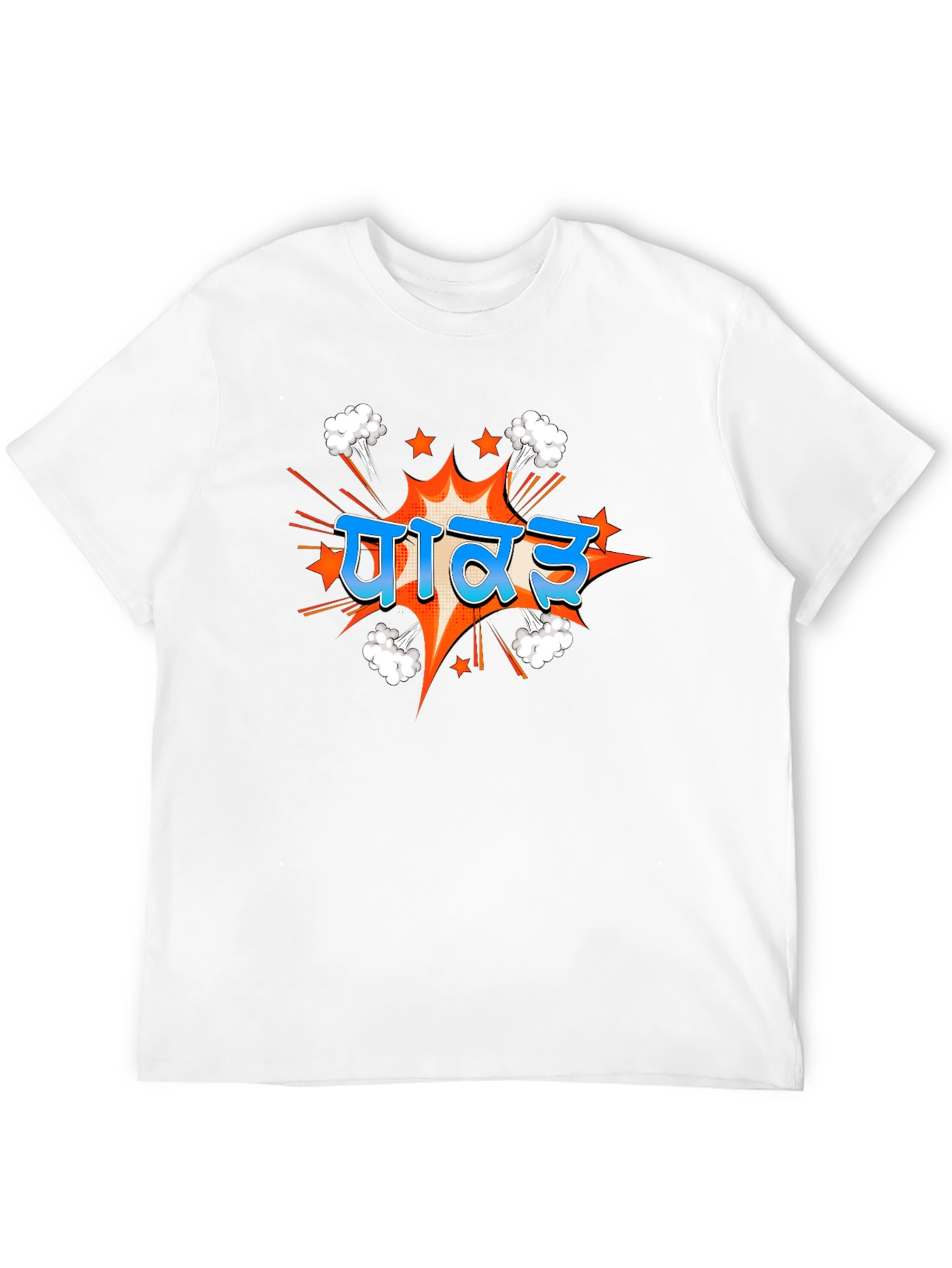Punjabi Power T-Shirt - Black Graphic Tee