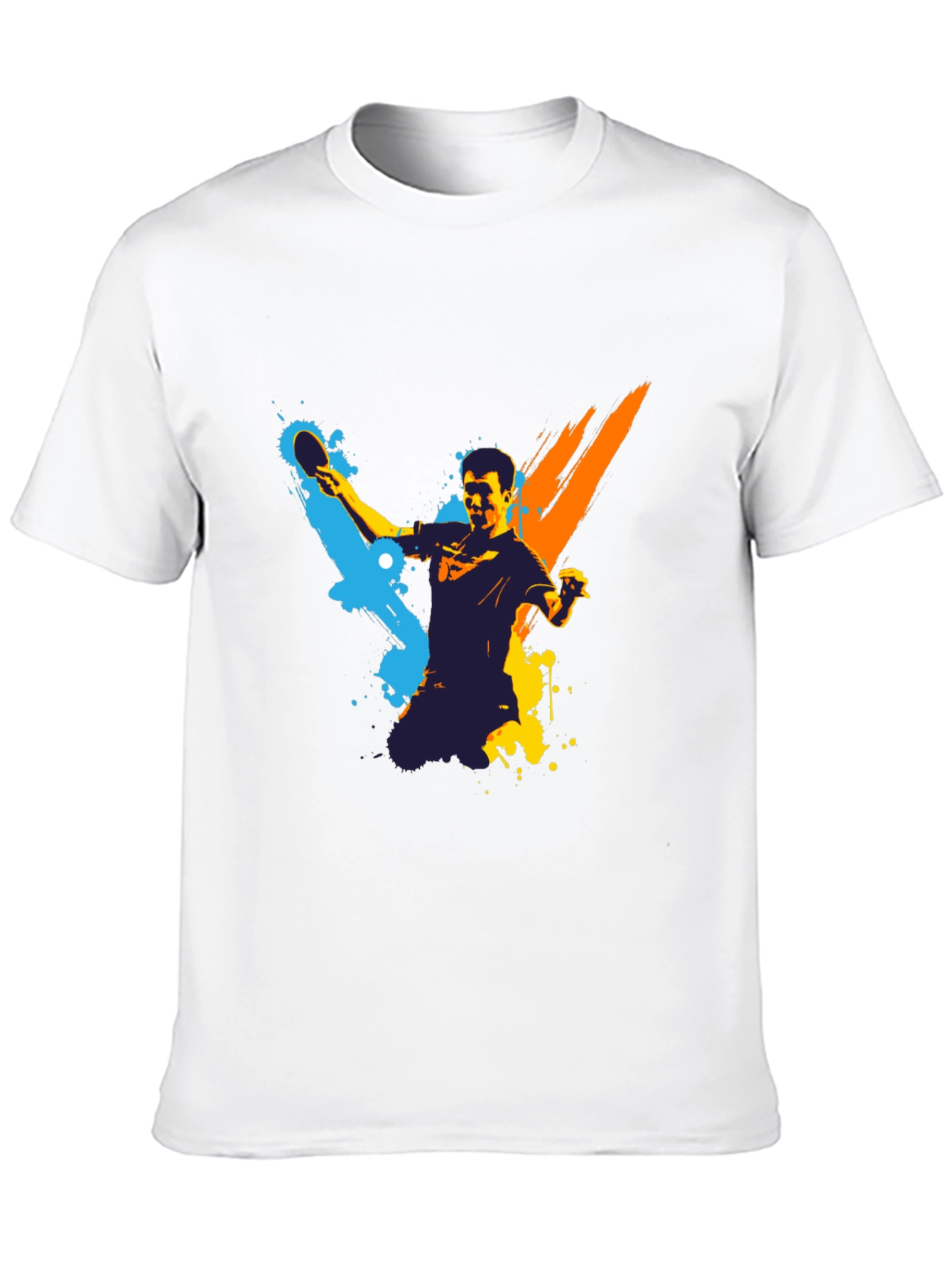 Table Tennis Player Graphic T-Shirt