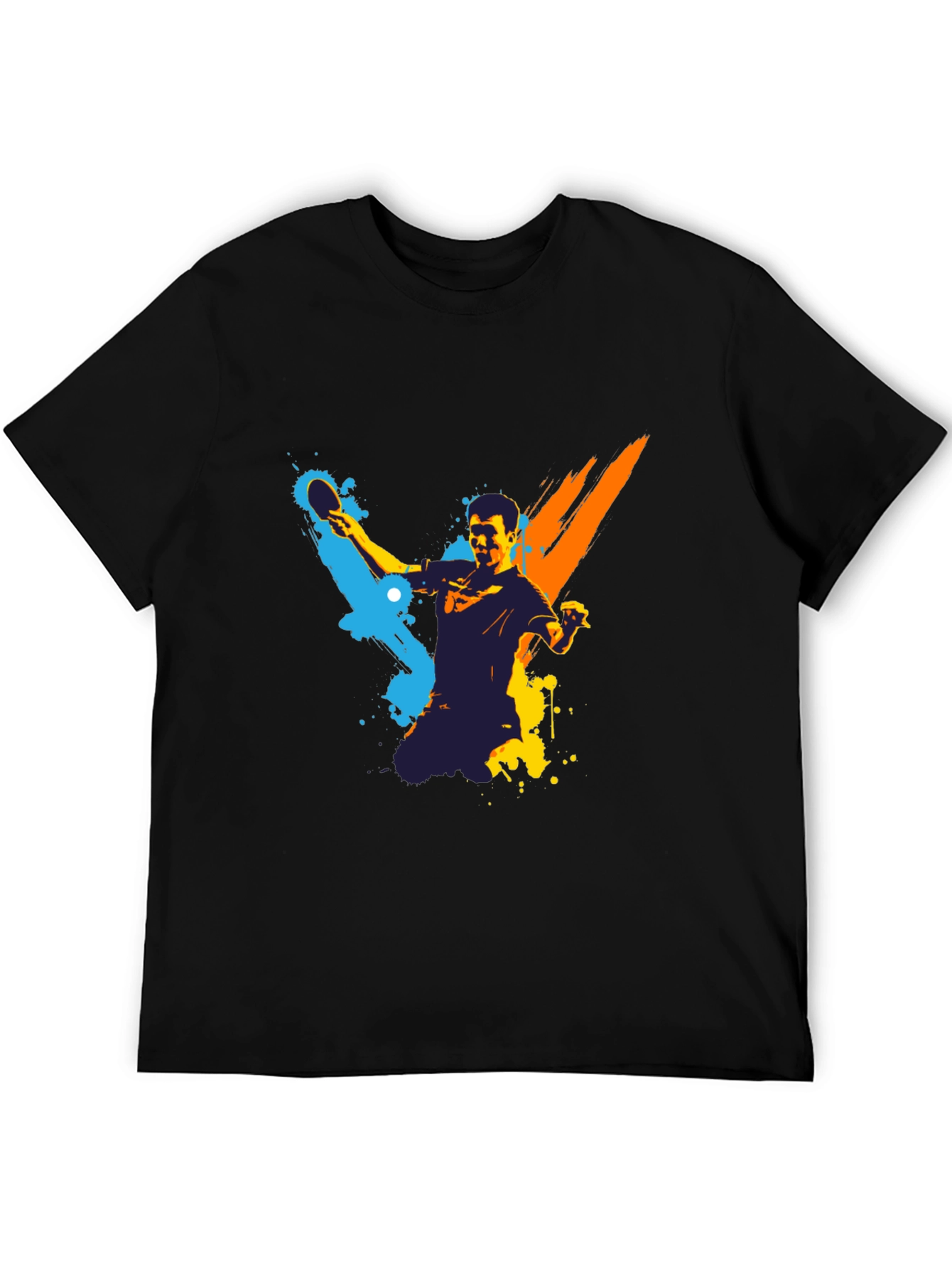 Table Tennis Player Graphic T-Shirt