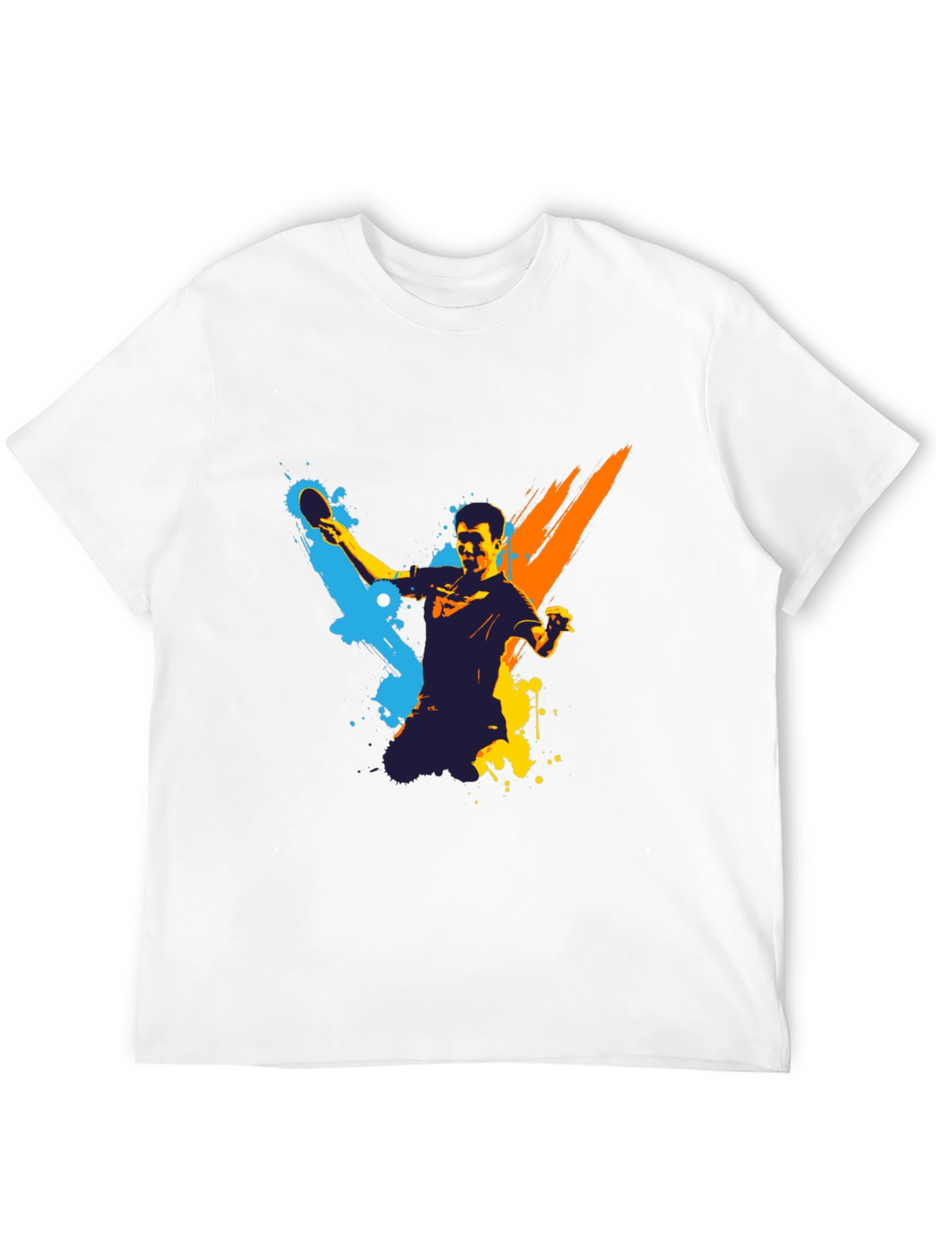 Table Tennis Player Graphic T-Shirt