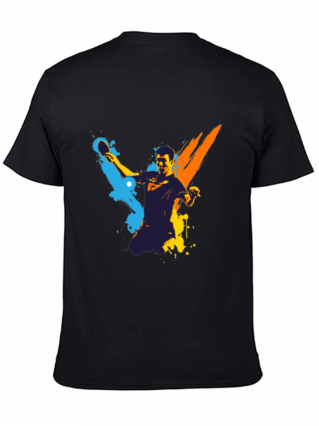 Table Tennis Player Graphic T-Shirt