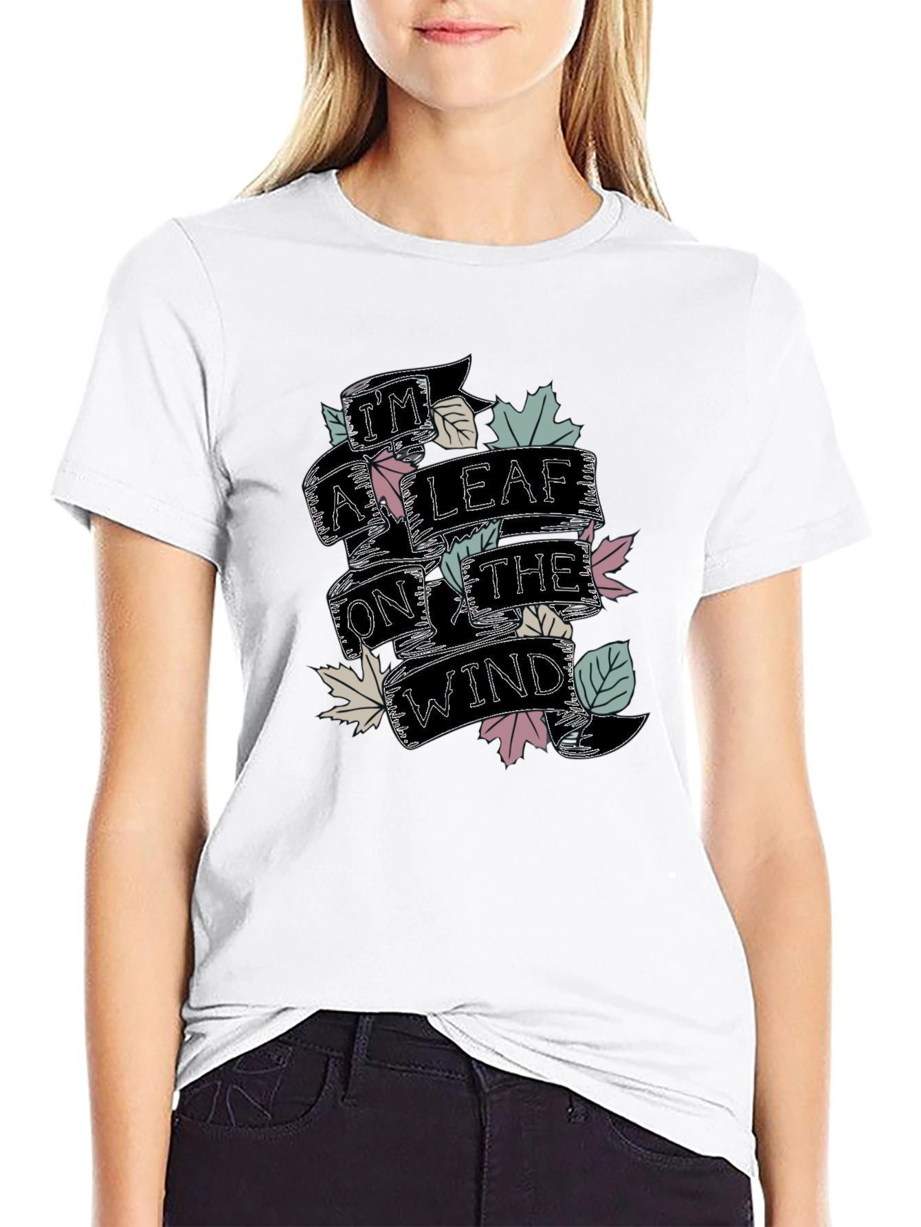 Im a Leaf on the Wind Graphic T-Shirt