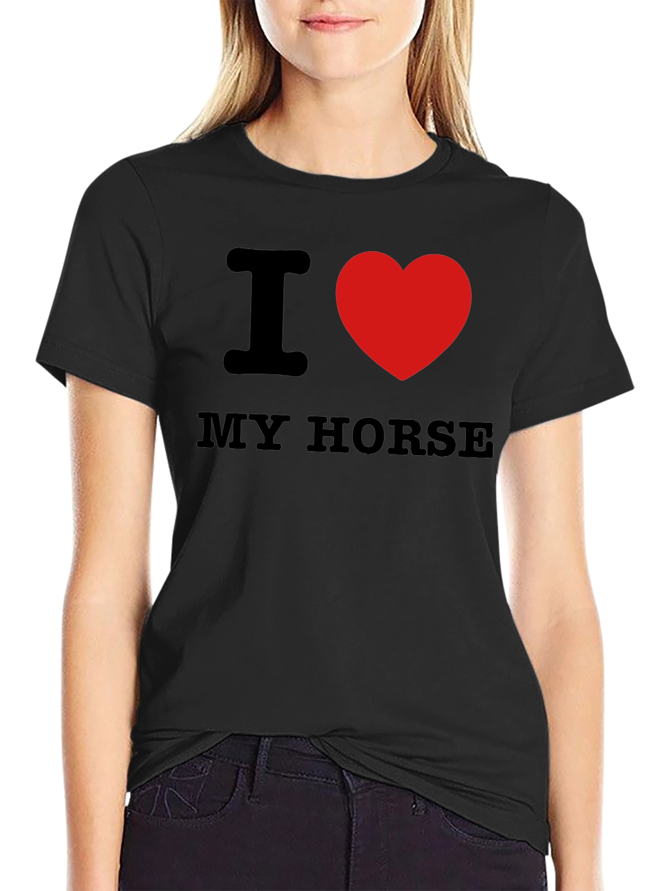 I Heart My Horse Graphic T-Shirt
