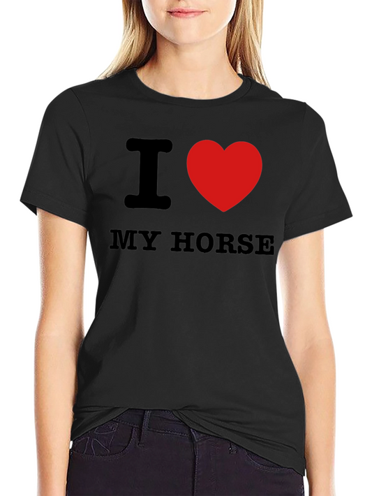 I Heart My Horse Graphic T-Shirt