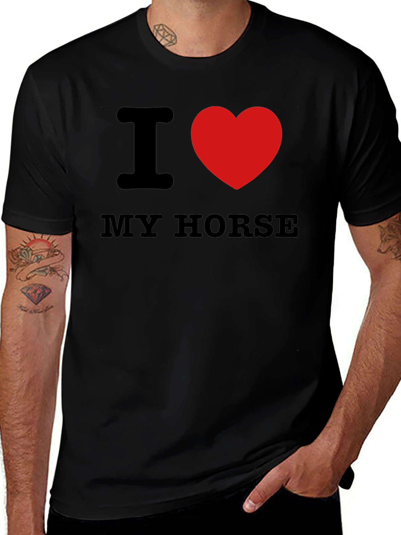 I Heart My Horse Graphic T-Shirt