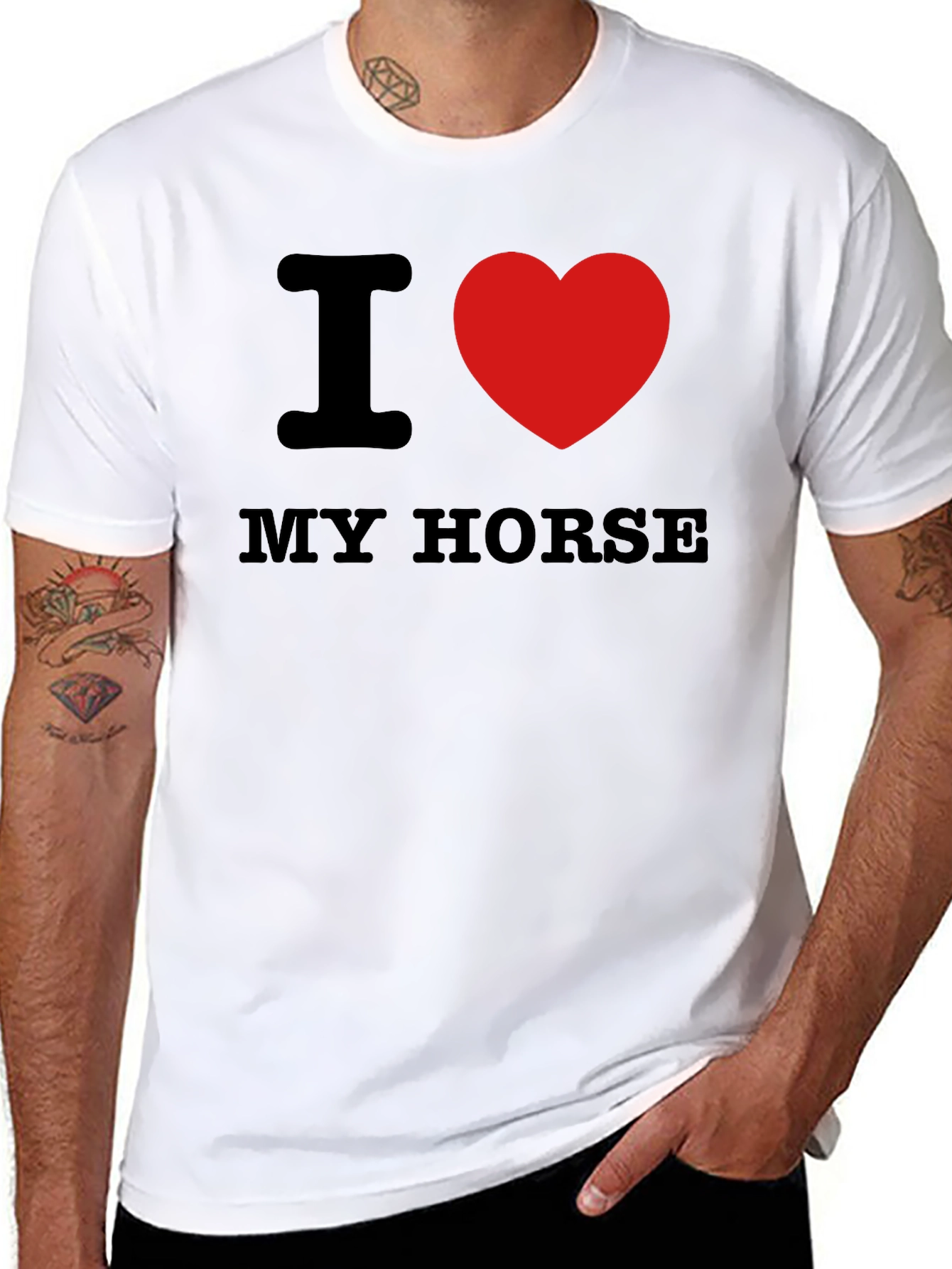 I Heart My Horse Graphic T-Shirt