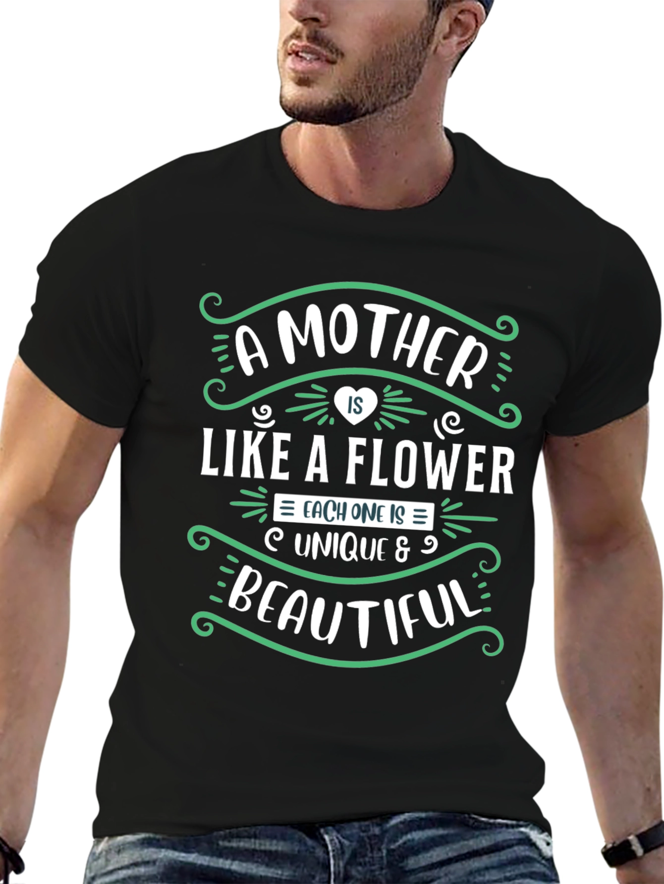 A Mother Is Like A Flower Graphic T-Shirt