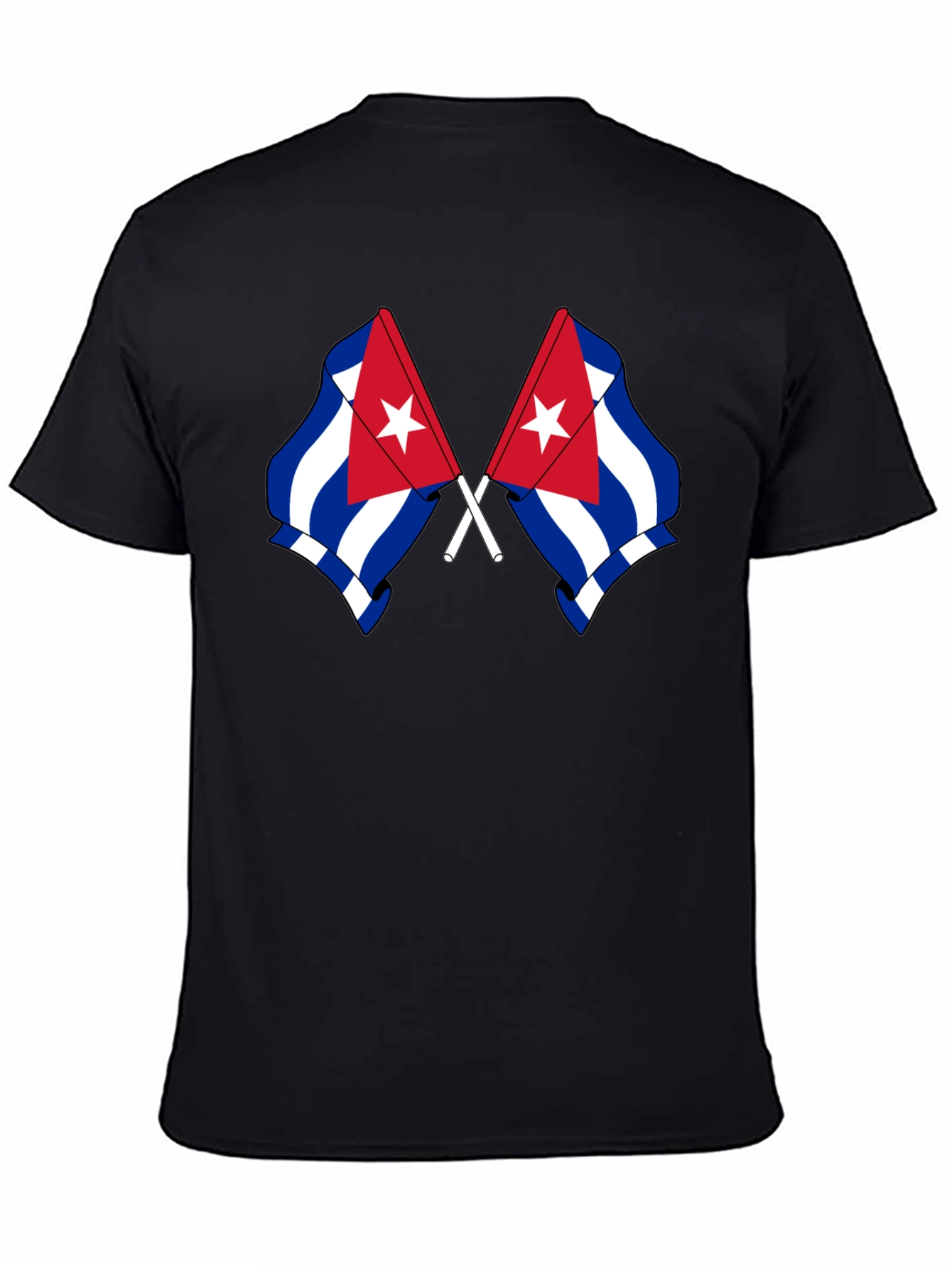 Cuban Flag Graphic Tee - Stylish & Patriotic