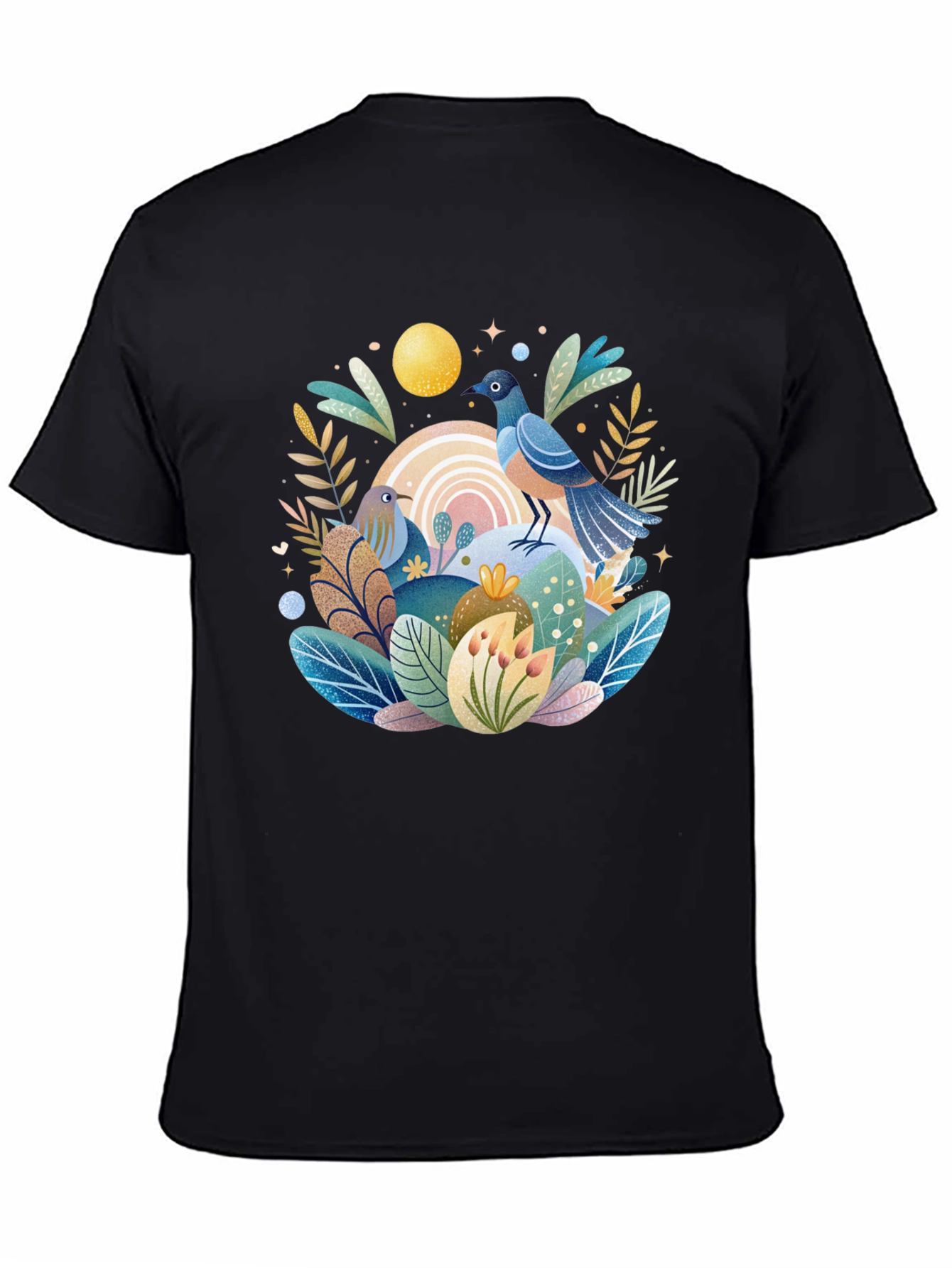 Nature Birds Graphic T-Shirt - Stylish Casual Wear
