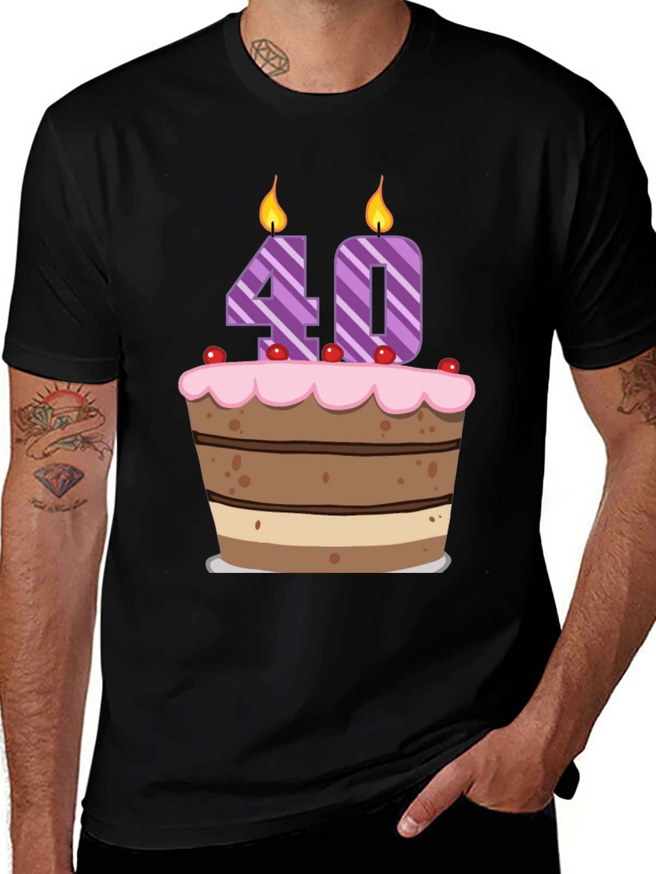 Birthday 40 Cake T-Shirt