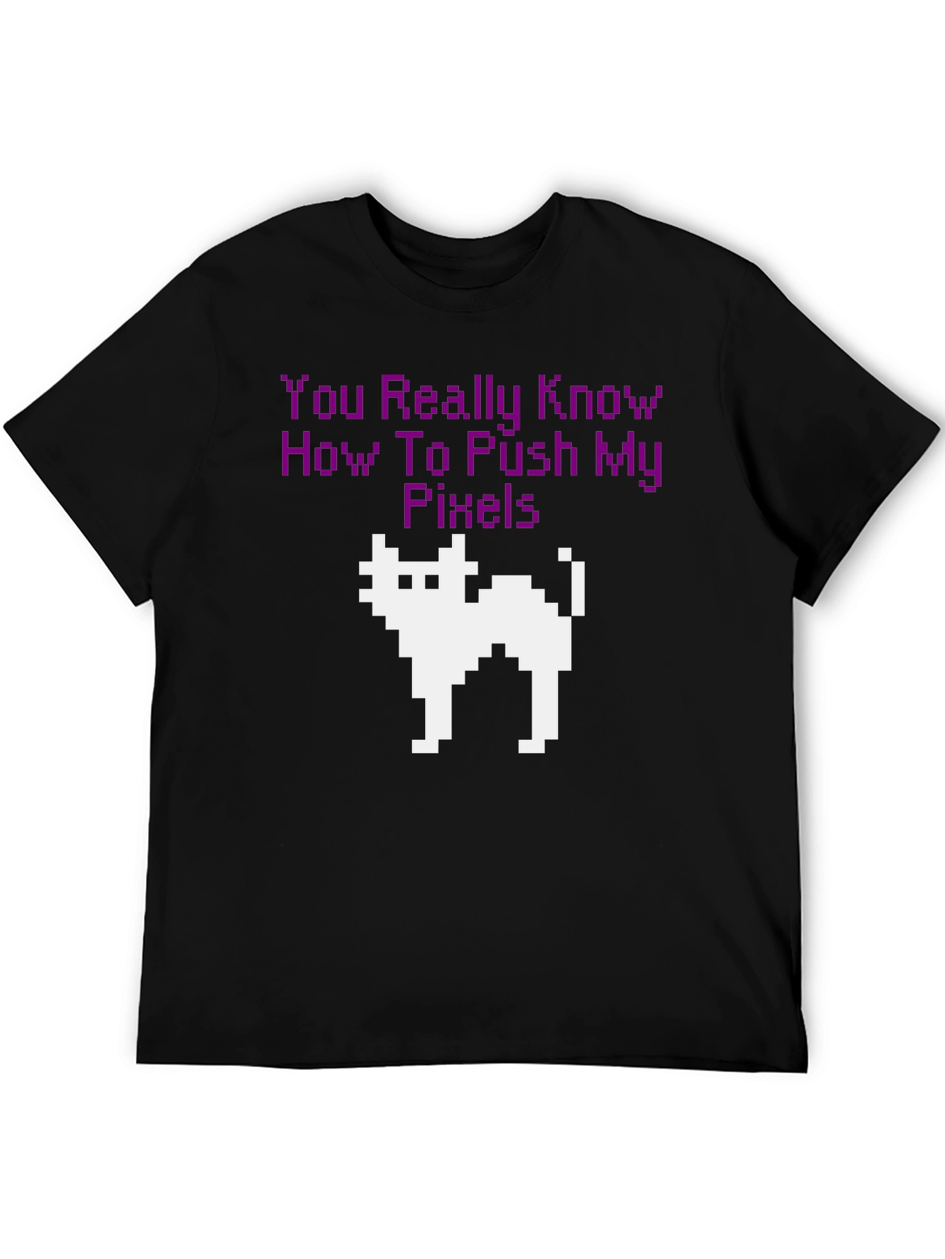 Pixel Cat T-Shirt - Gamer Style Tee