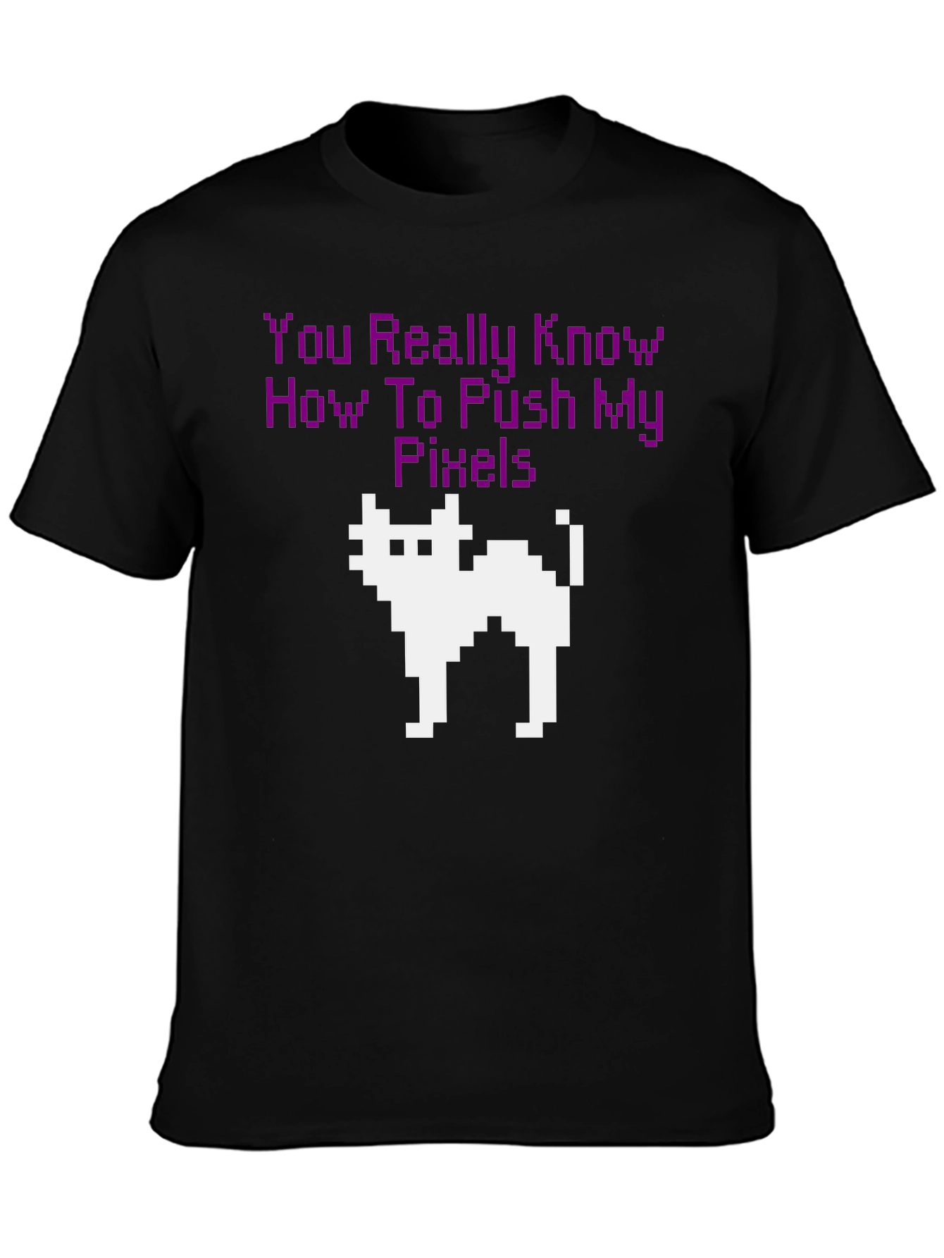 Pixel Cat T-Shirt - Gamer Style Tee