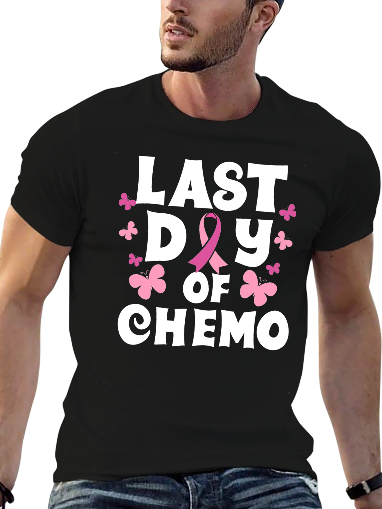 Last Day Of Chemo T-Shirt Cancer Support