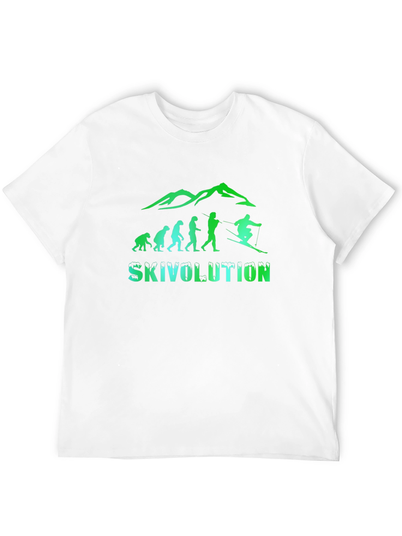 Ski Evolution T-Shirt: Skivolution