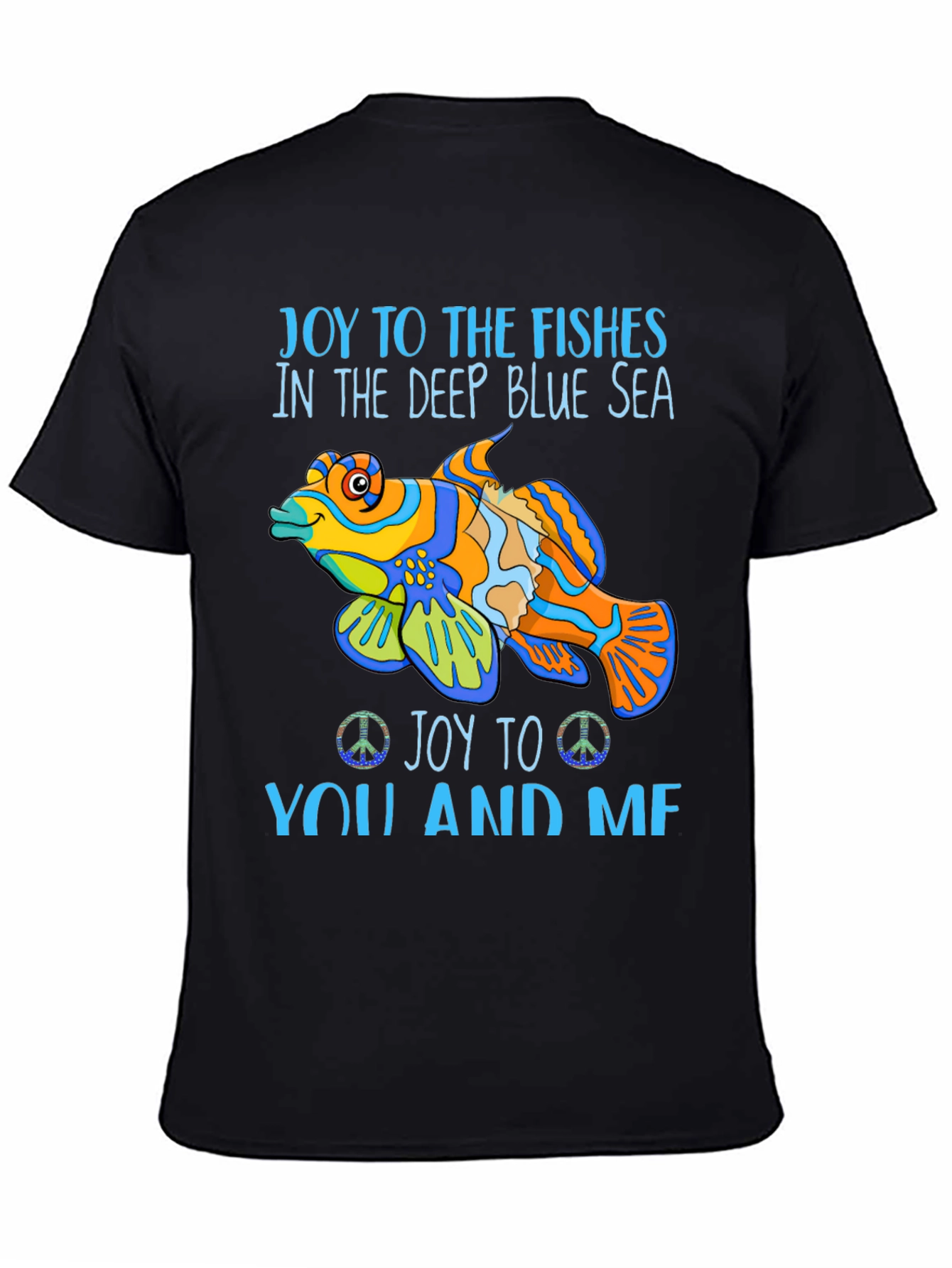 Joy to the Fishes Graphic T-Shirt