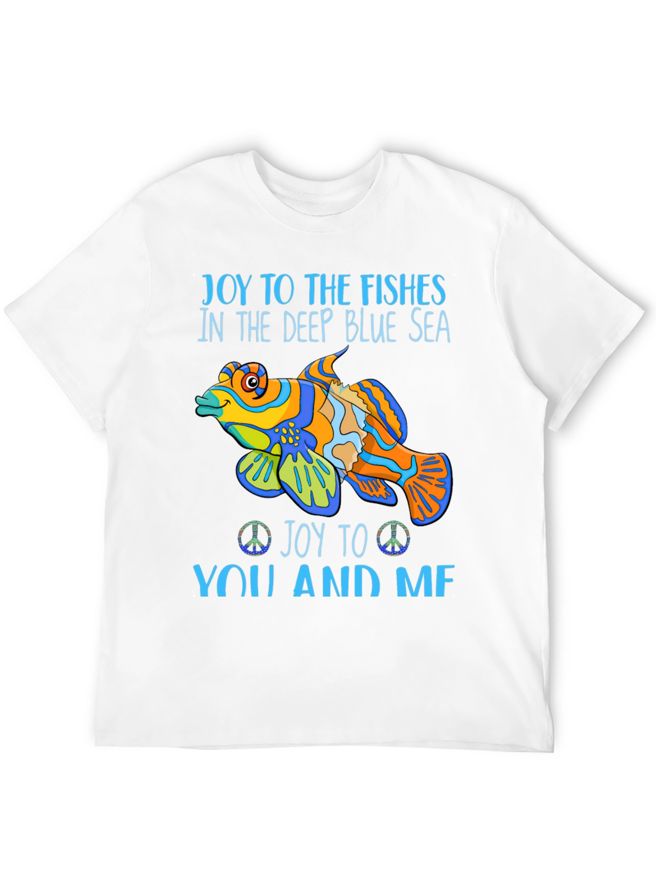 Joy to the Fishes Graphic T-Shirt