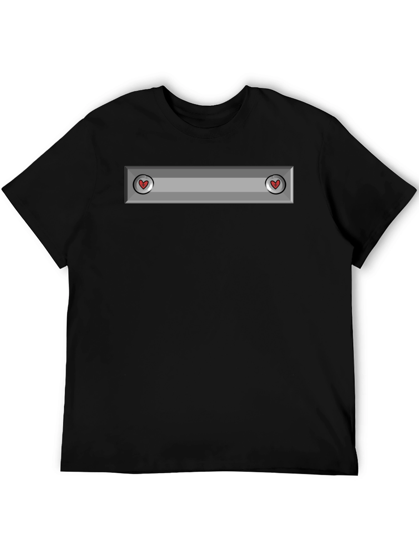 Novelty Pixel Heart Game Over Shirt