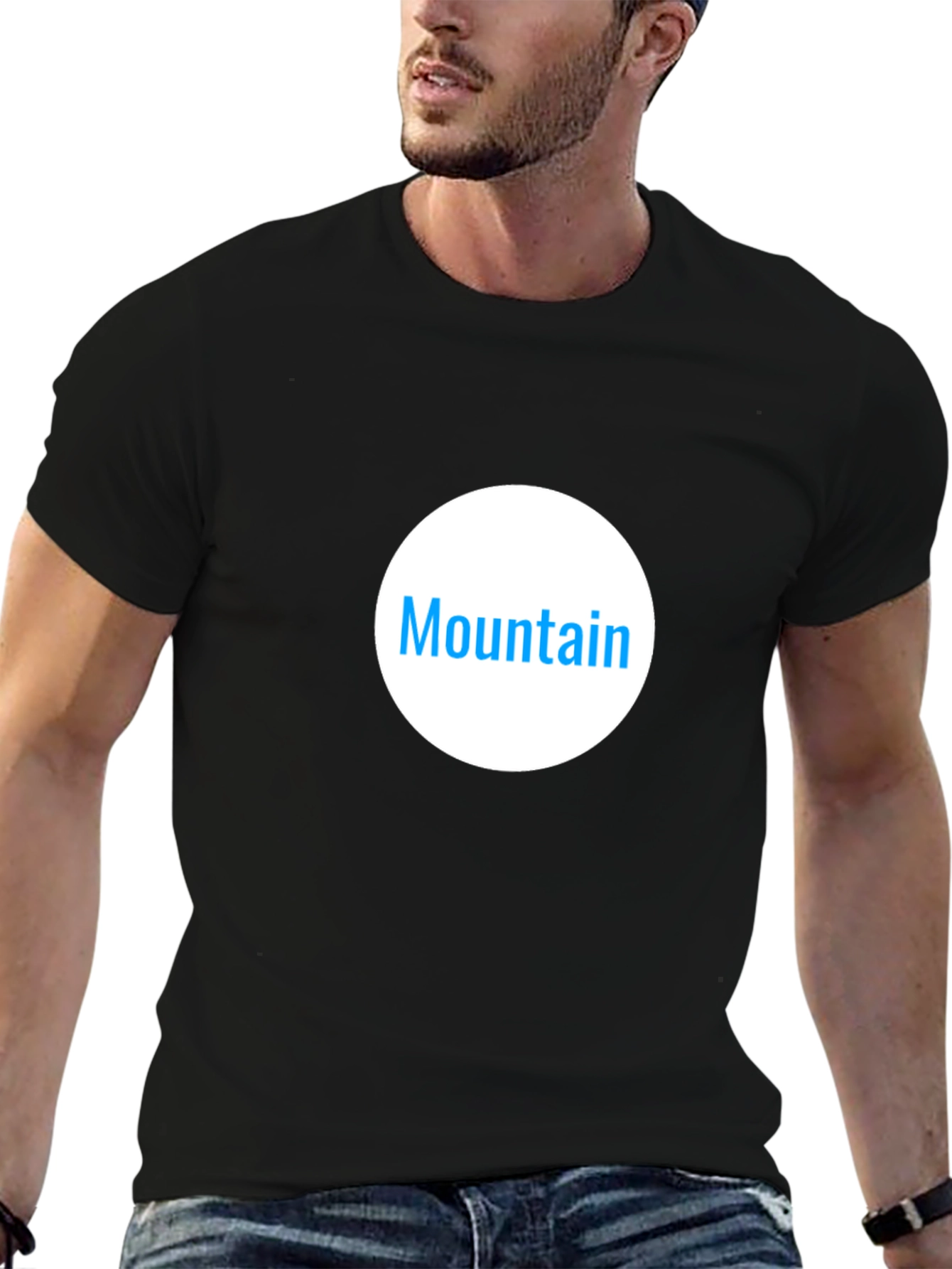 Mountain Graphic Tee - Classic Black T-Shirt