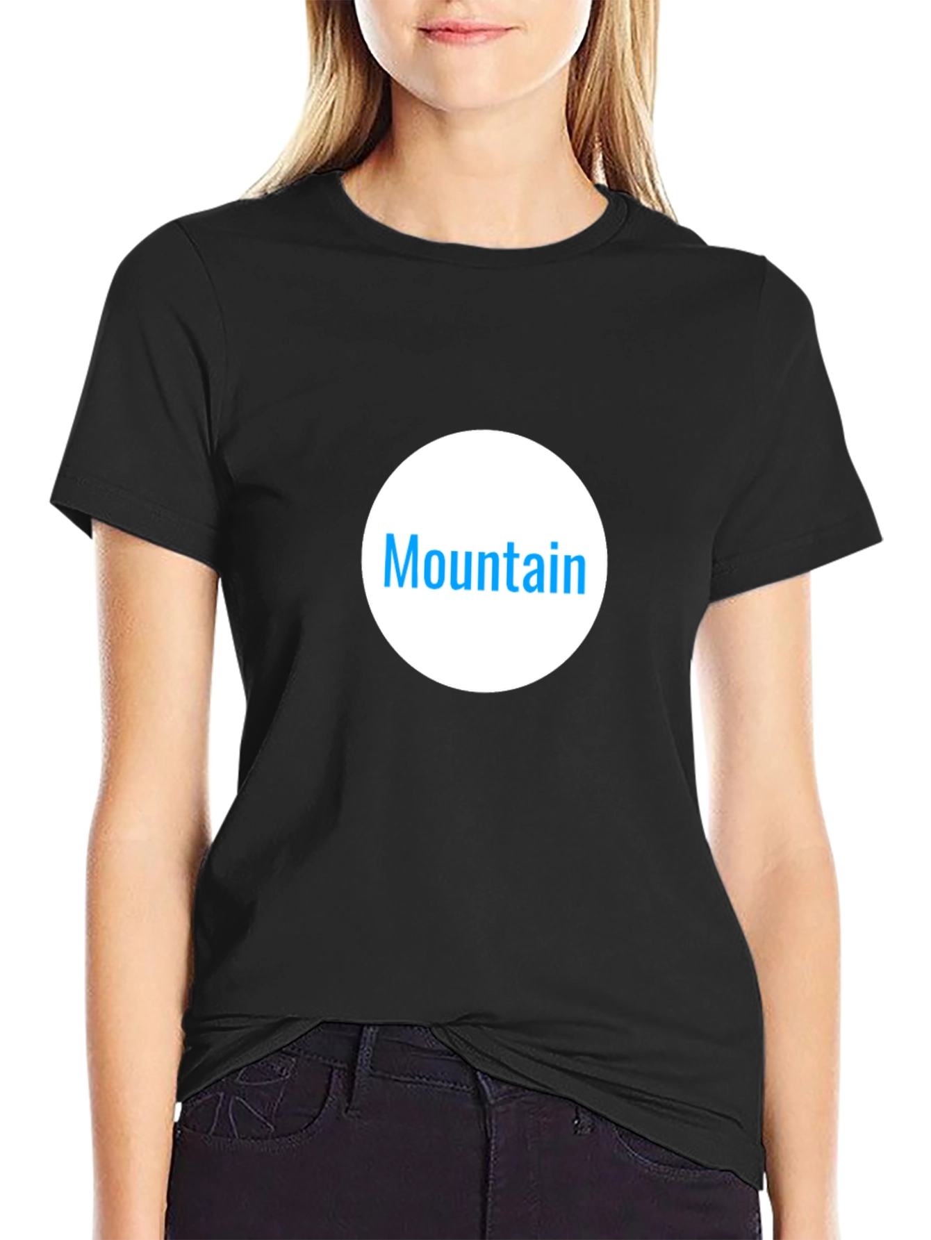 Mountain Graphic Tee - Classic Black T-Shirt