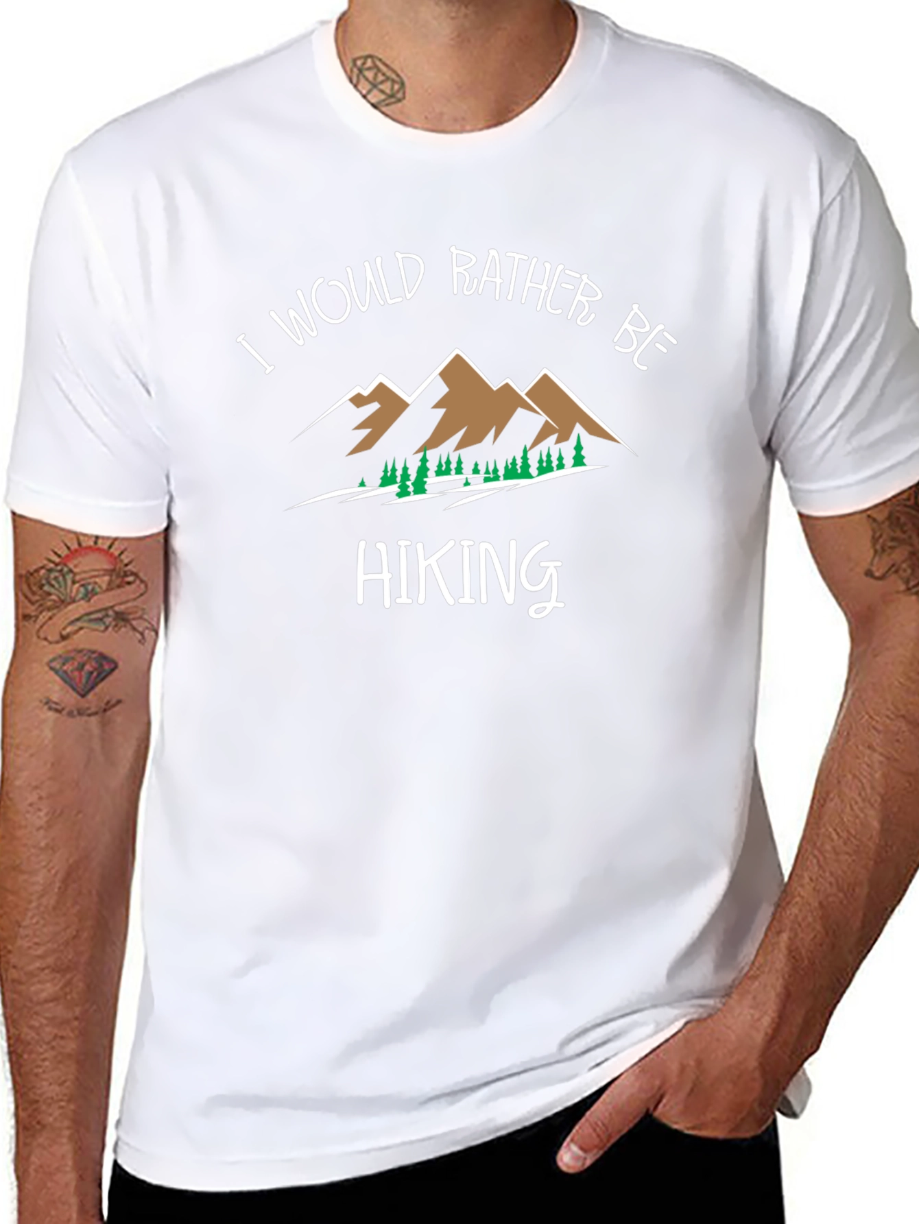 Hiking Graphic T-Shirt - Outdoors Adventure Tee