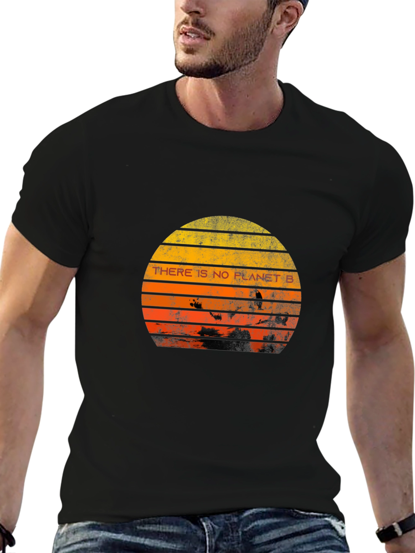 No Planet B Graphic Tee - Earth Day Awareness