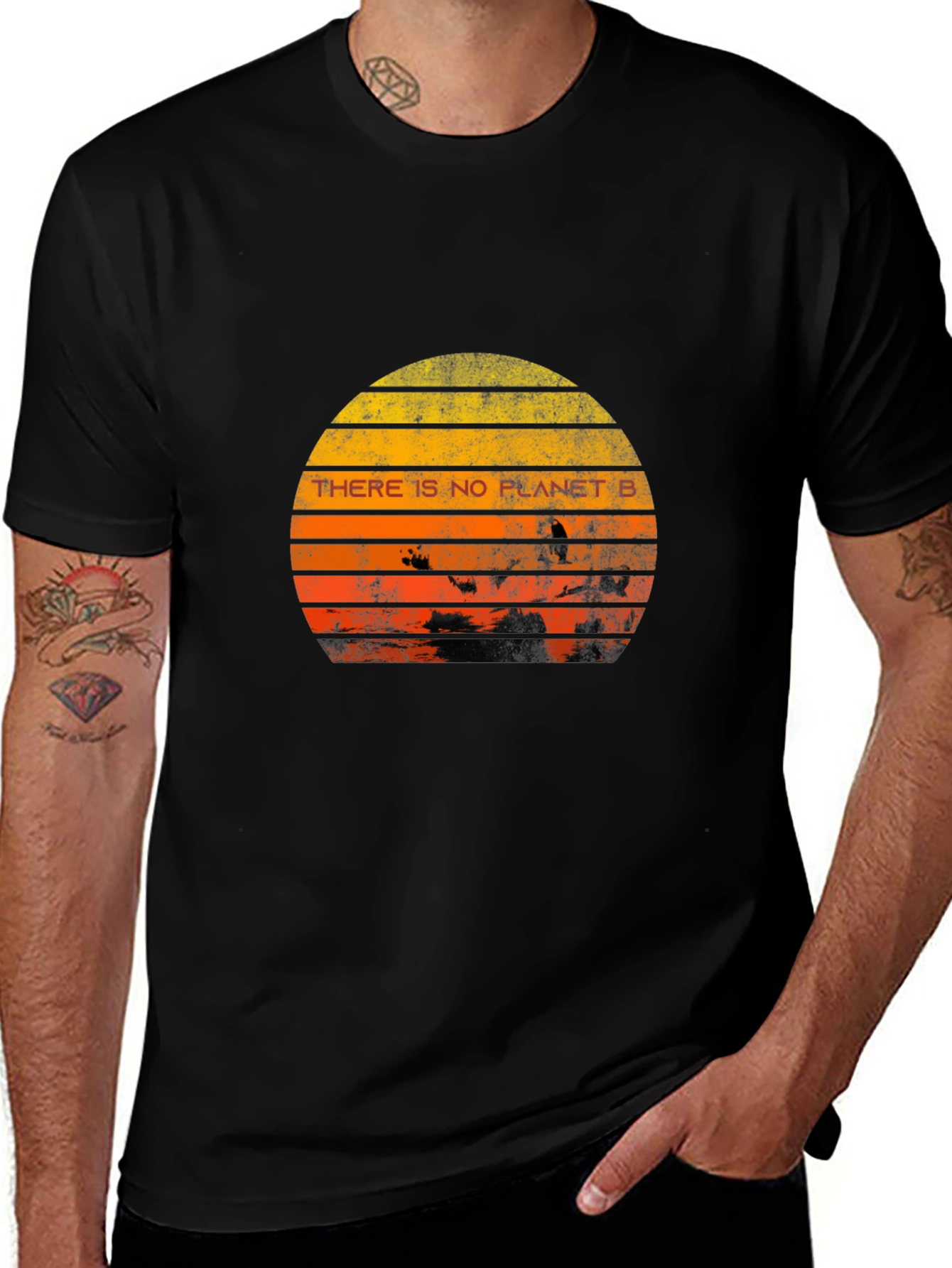 No Planet B Graphic Tee - Earth Day Awareness