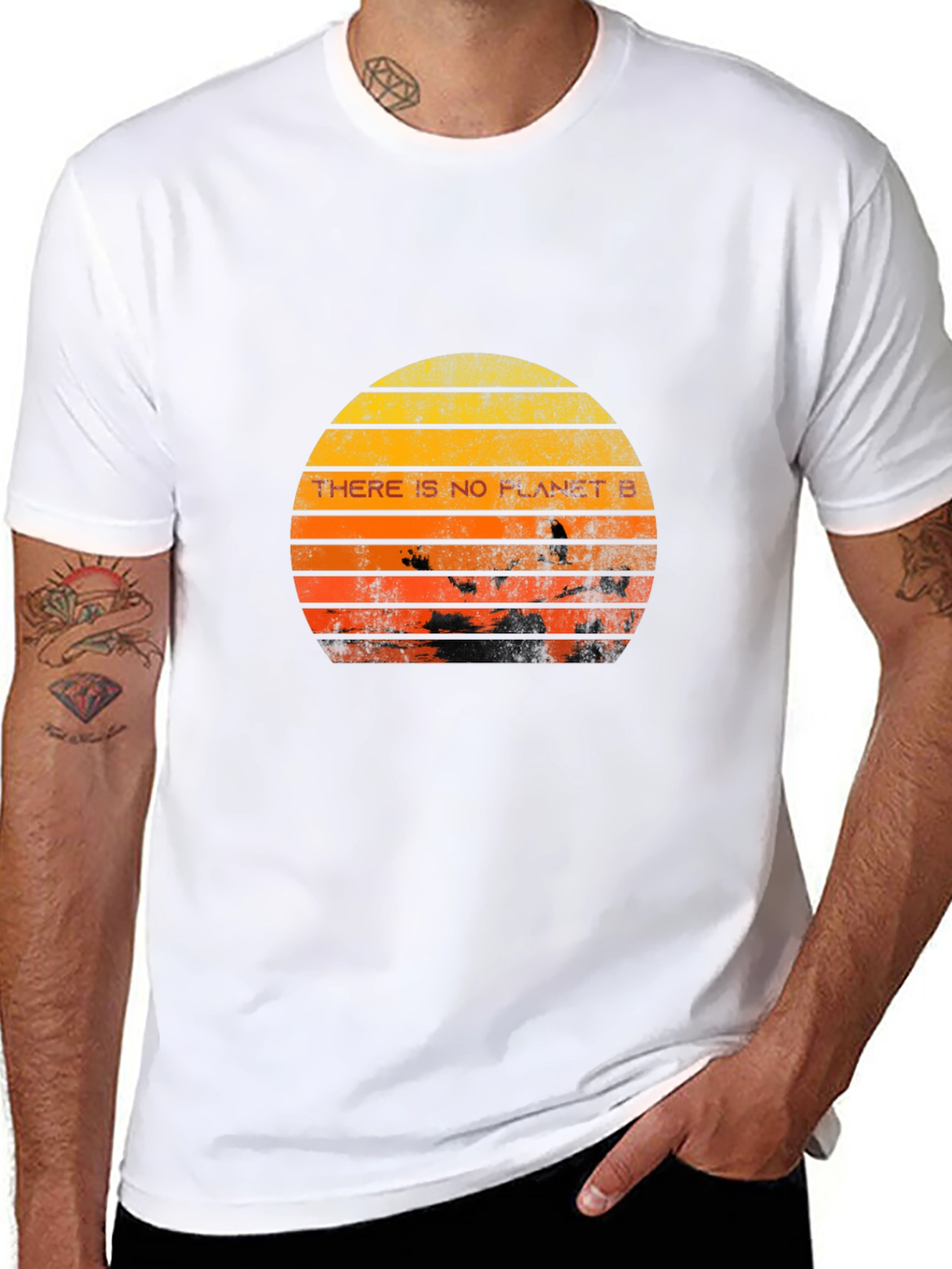 No Planet B Graphic Tee - Earth Day Awareness