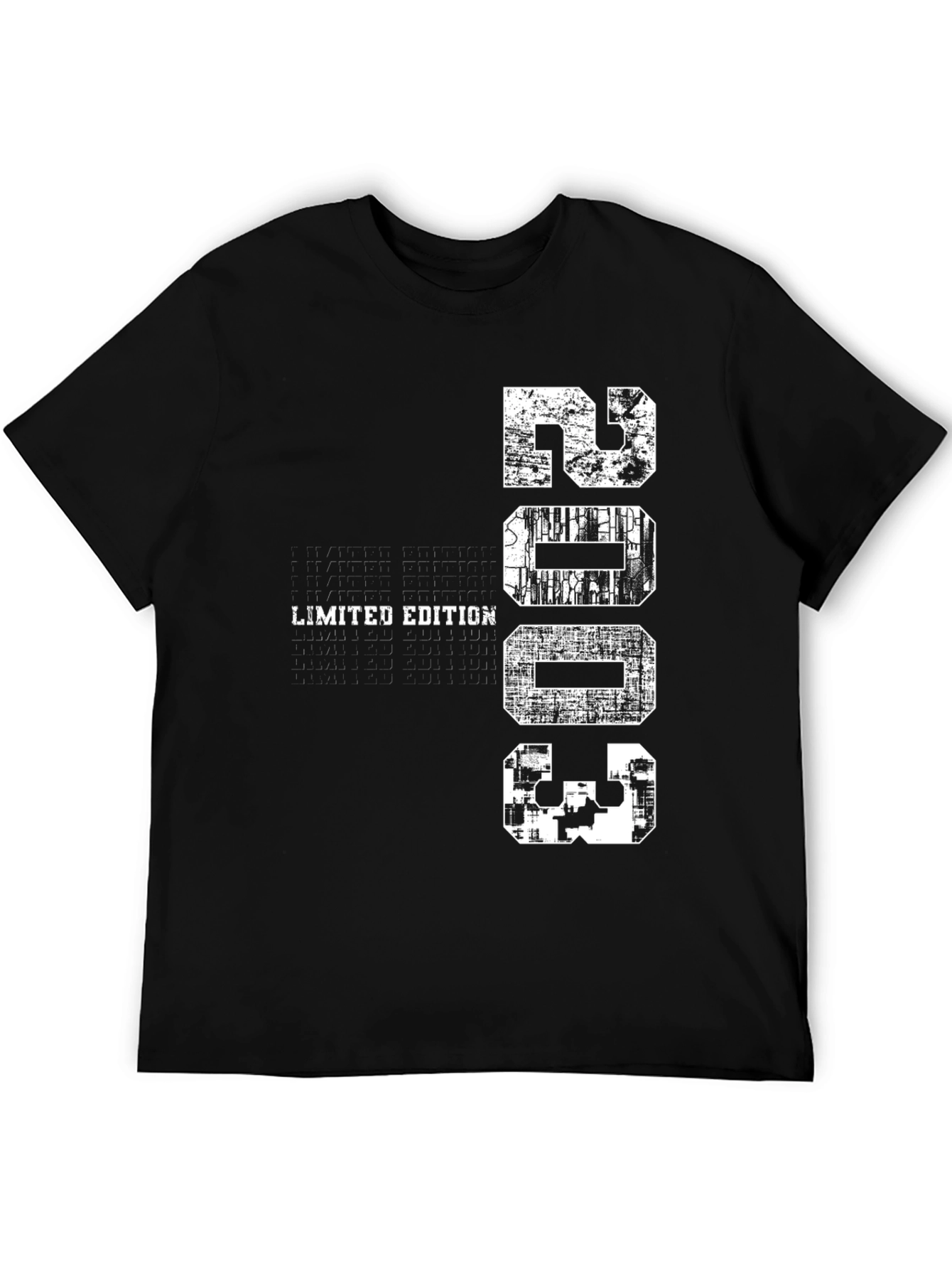Limited Edition 2003 Graphic Tee - Distressed Style