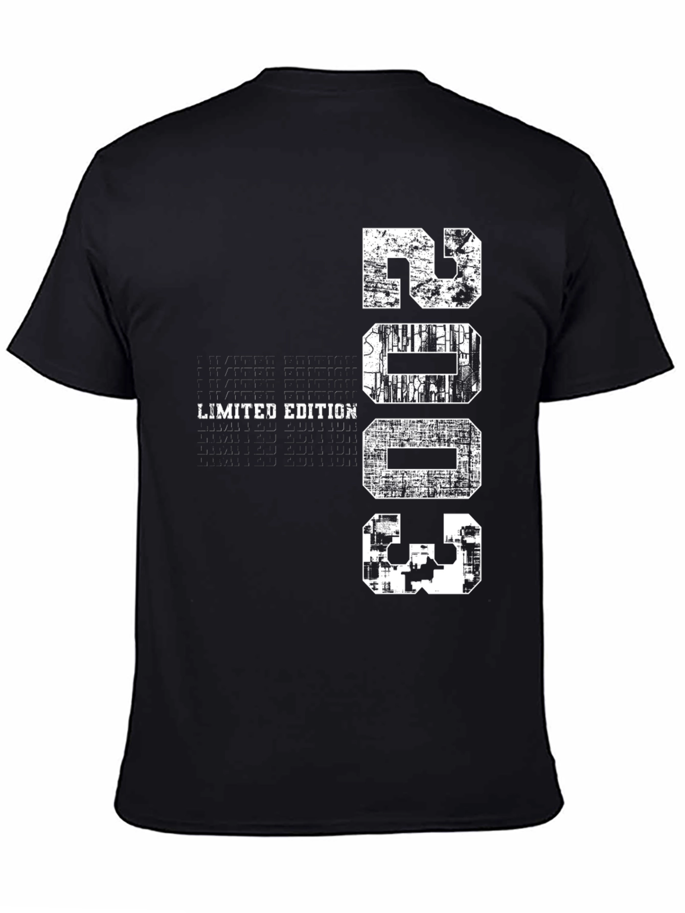 Limited Edition 2003 Graphic Tee - Distressed Style